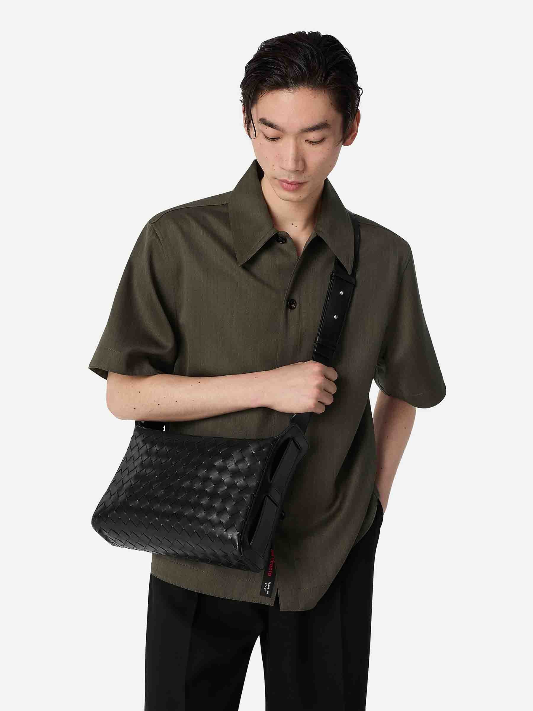 Оригінальна Intrecciato Tribeca Crossbody Bottega veneta – вид ззаду
