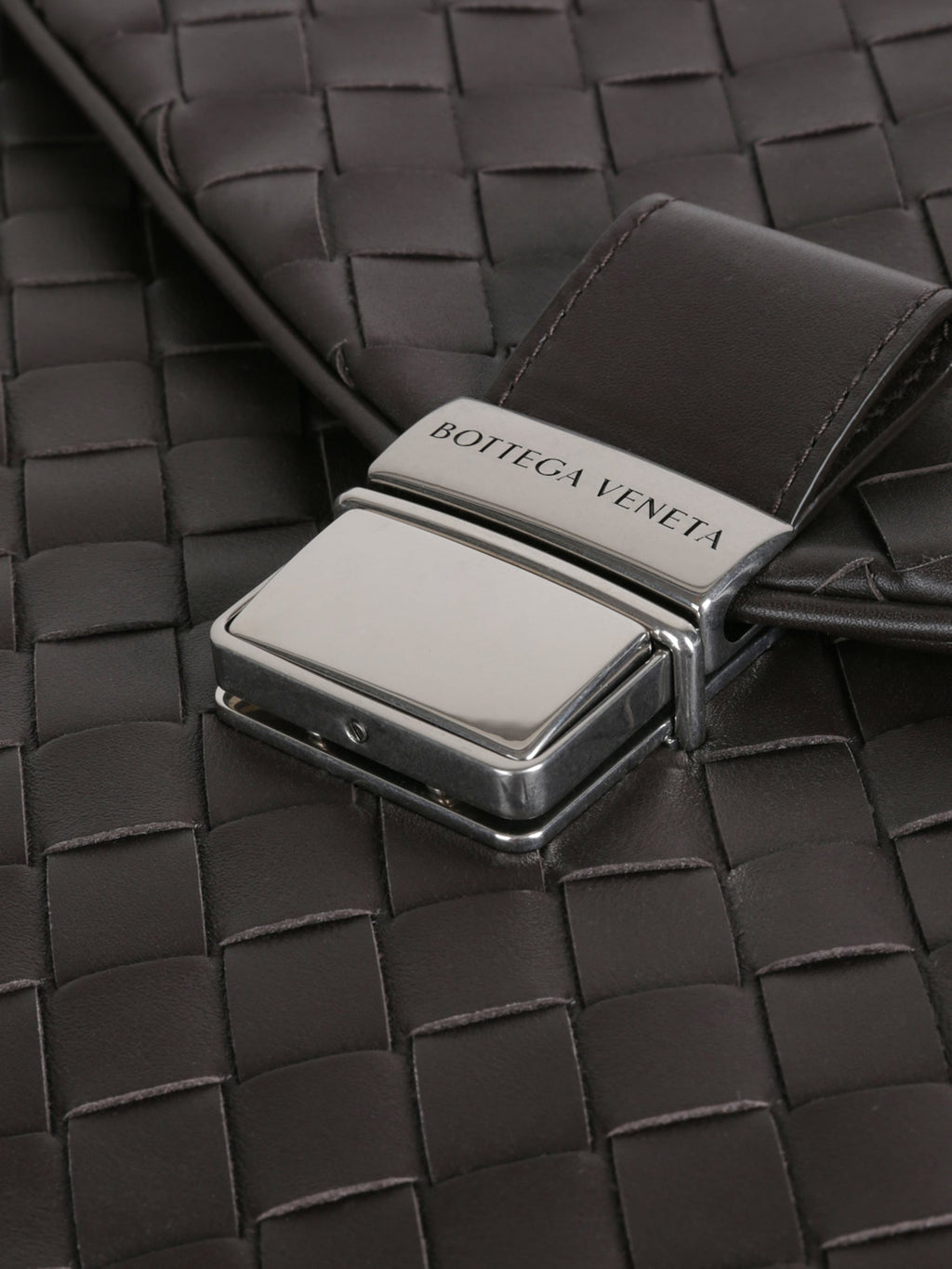 Leather Shoulder Bag Archivist Bottega veneta оригінал – Купити в Україні – збільшений вид