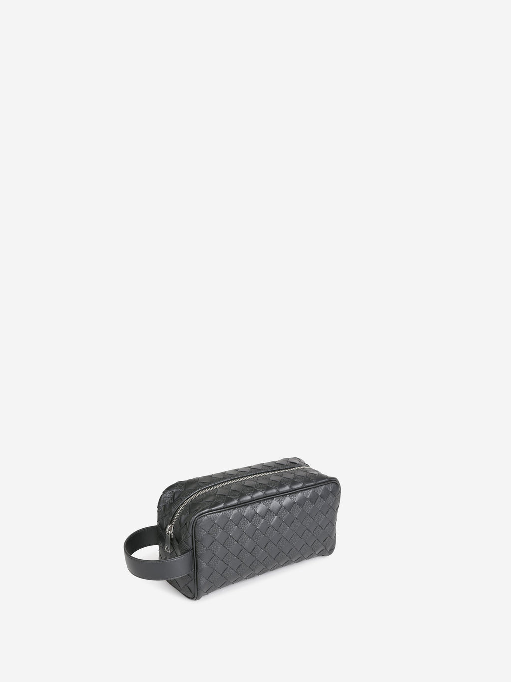 Intrecciato Toiletry Bag Bottega veneta – Гарантія оригінальності – вид ззаду