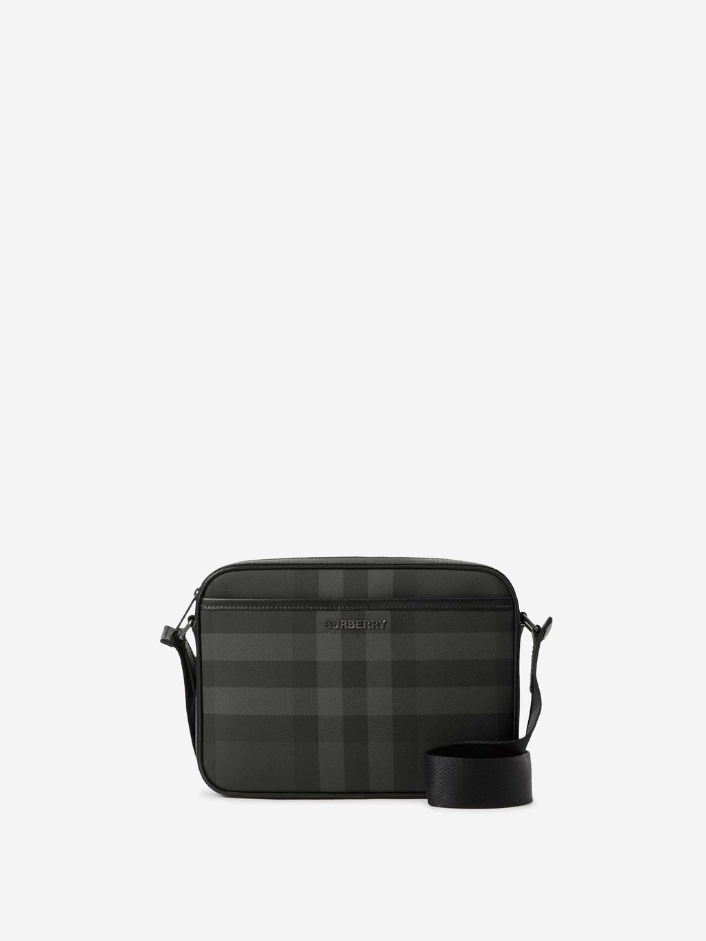 Оригінальна Checkered Pattern Shoulder Bag Burberry – боковий вид