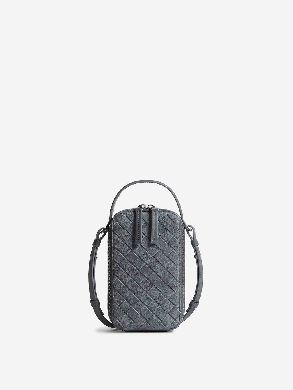 Getaway Phone Pouch Crossbody Bag Bottega veneta – Гарантія оригінальності – боковий вид