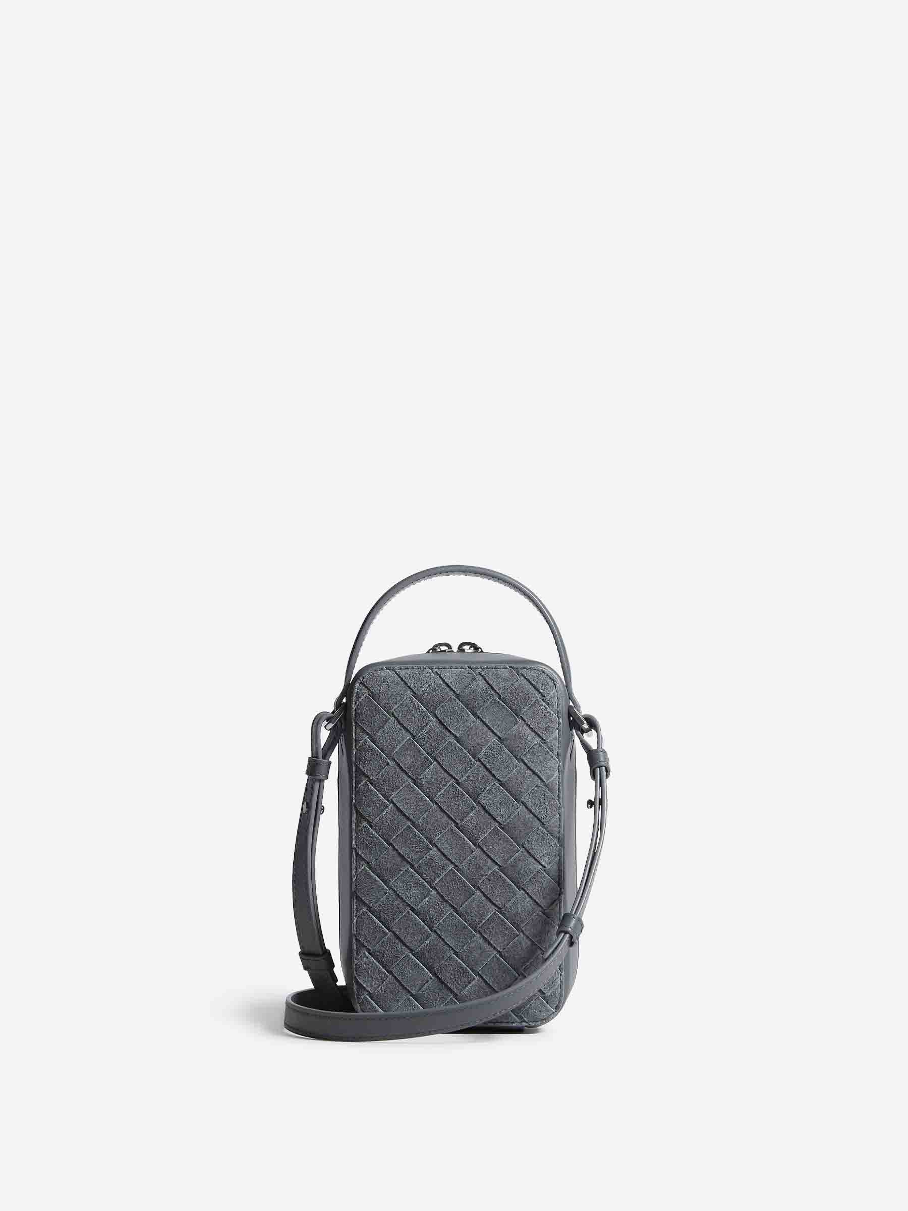 Getaway Phone Pouch Crossbody Bag Bottega veneta – Гарантія оригінальності – вид ззаду