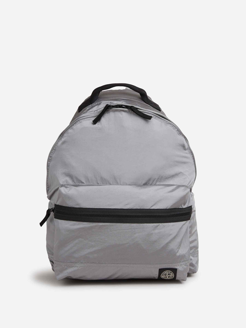 Nylon Backpack With Metal Stone island оригінал – Купити в Україні – боковий вид