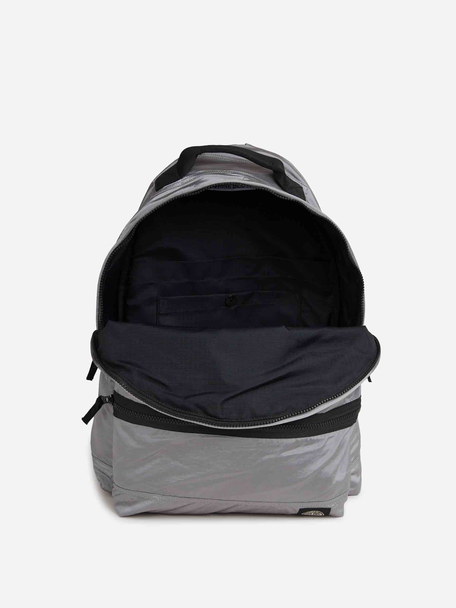 Nylon Backpack With Metal Stone island оригінал – Купити в Україні – збільшений вид - STONE ISLAND