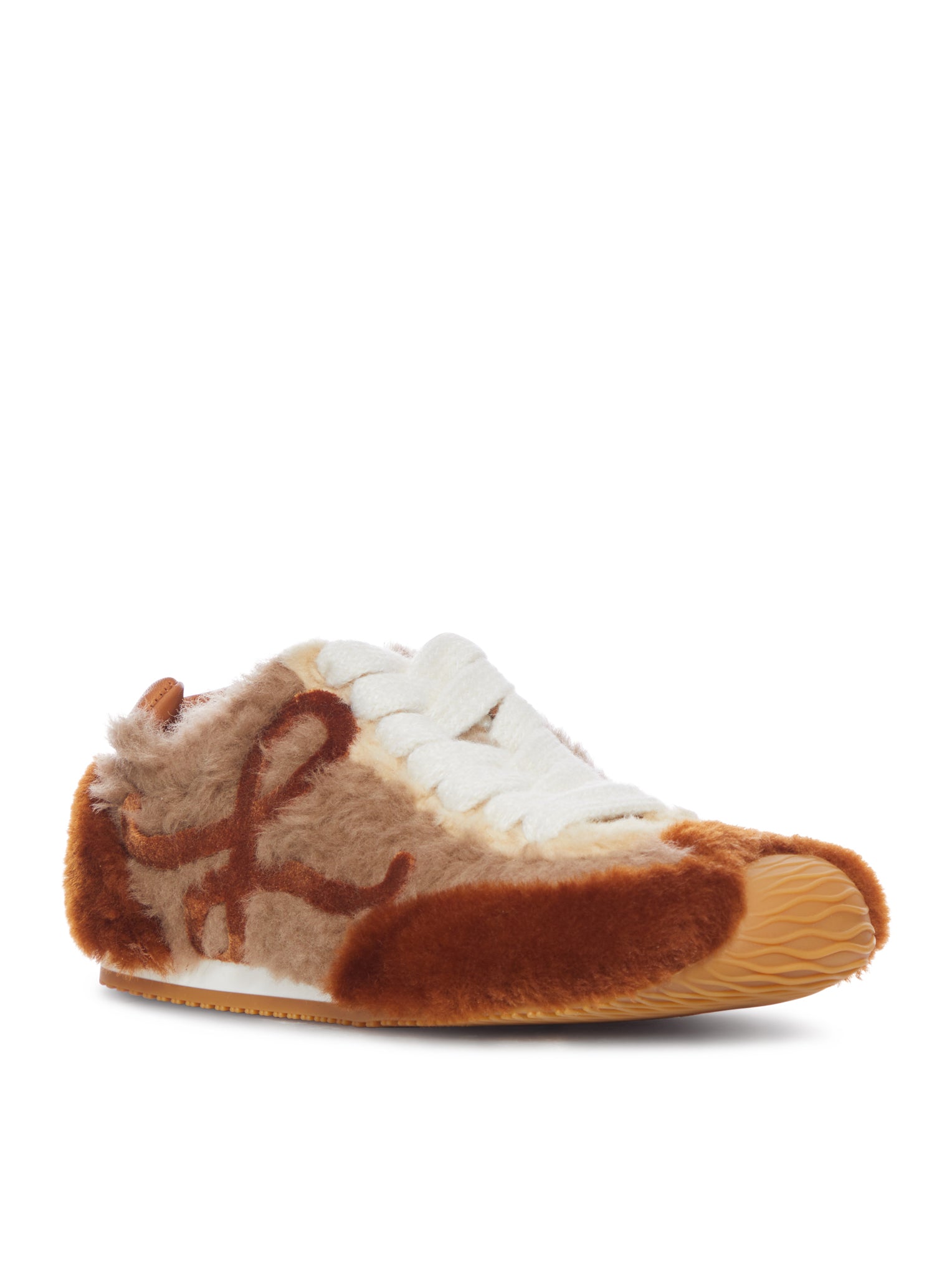 Ballet Runner 2.0 Sneakers In Shearling Loewe – Гарантія оригінальності – вид ззаду