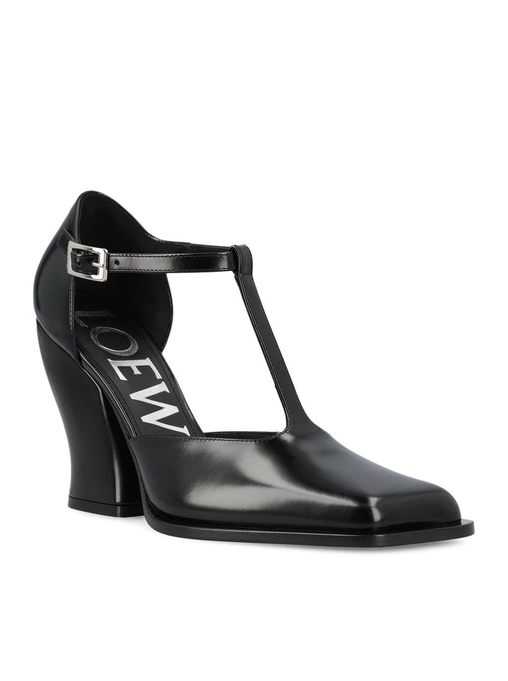 T-BAR WAVE DÉCOLLETÉ IN BRUSHED CALFSKIN LOEWE оригінал – Купити в Україні – детальний вид