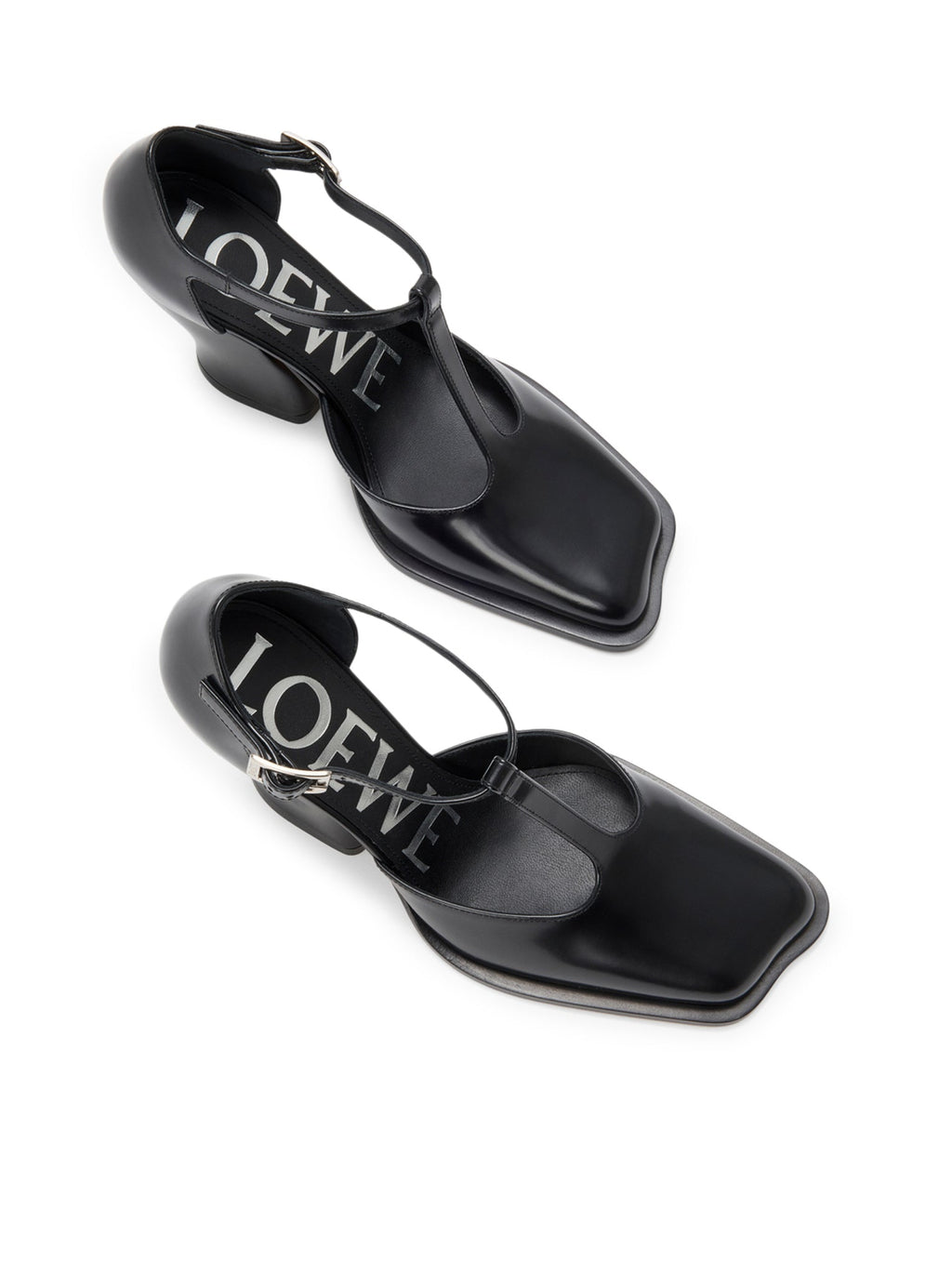 T-BAR WAVE DÉCOLLETÉ IN BRUSHED CALFSKIN LOEWE оригінал – Купити в Україні – вид 6