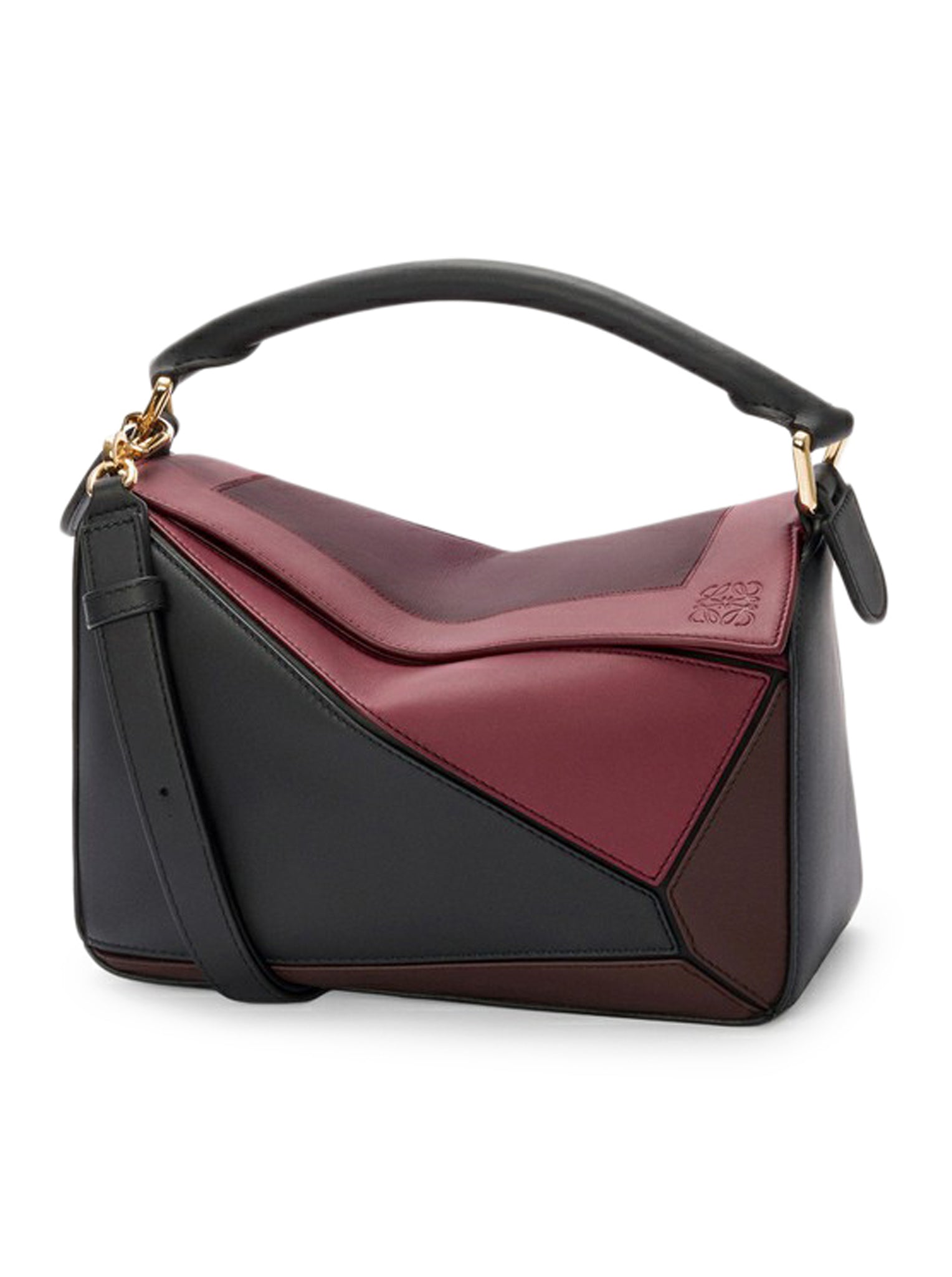 Small Puzzle Bag In Nappa Loewe – Гарантія оригінальності – боковий вид