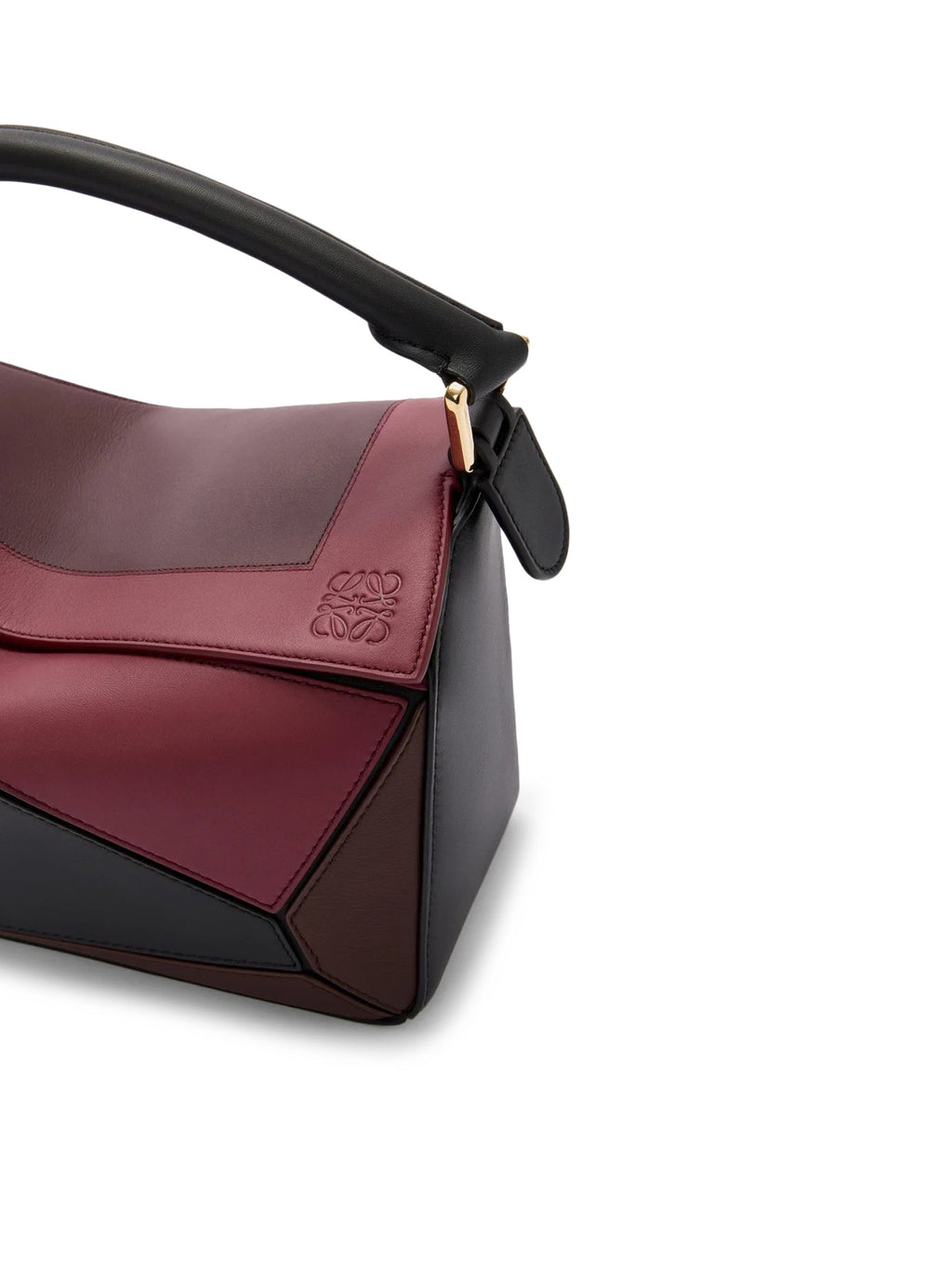 Small Puzzle Bag In Nappa Loewe – Гарантія оригінальності – вид ззаду
