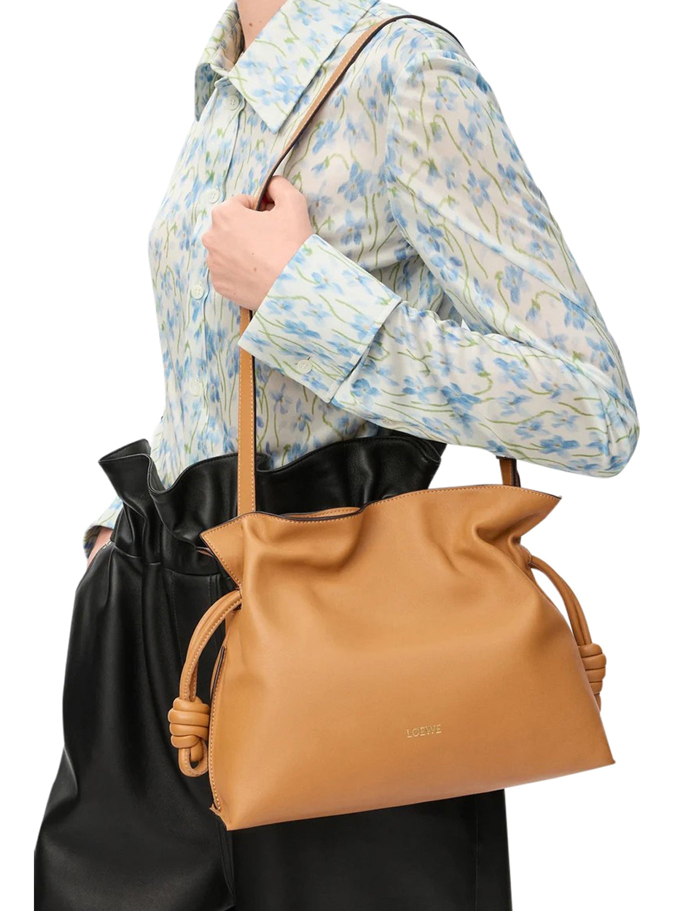 Оригінальна Medium Flamenco Clutch In Nappa Loewe – детальний вид
