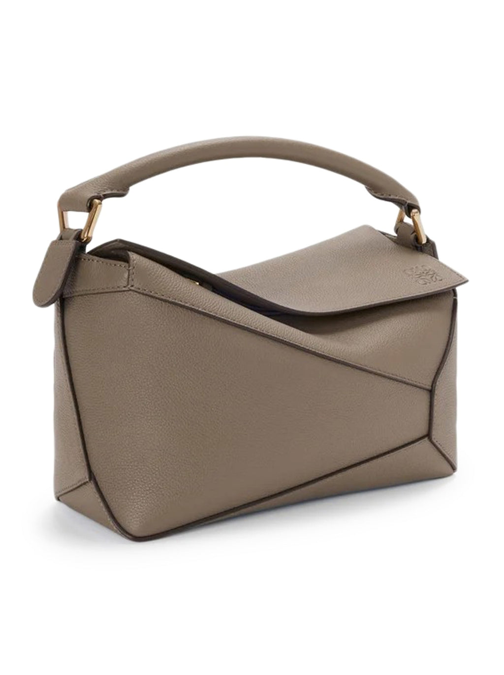 Small Puzzle Edge Bag In Grained Calfskin Loewe – Гарантія оригінальності – збільшений вид