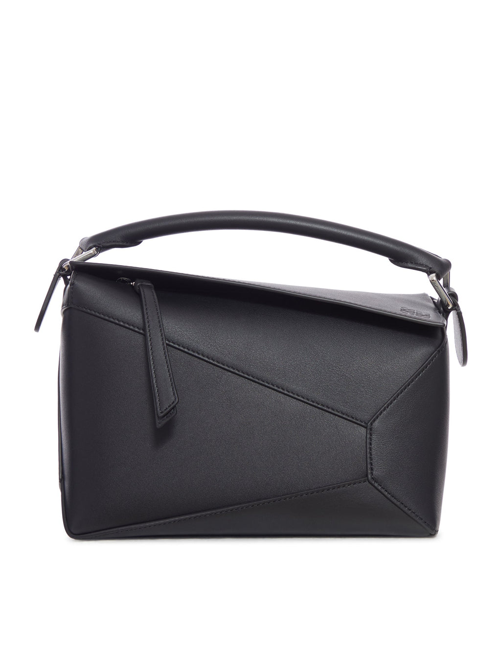 Small Puzzle Edge Bag In Classic Calfskin Leather Loewe – Гарантія оригінальності – боковий вид