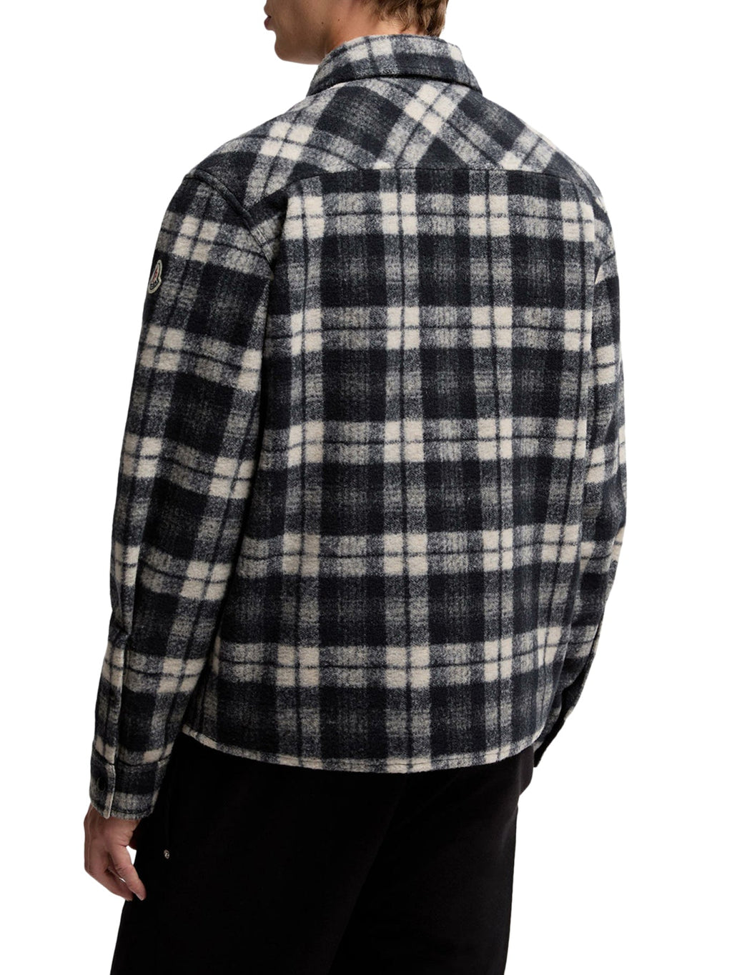 Long-Sleeved Tartan Shirt Moncler – Гарантія оригінальності – збільшений вид