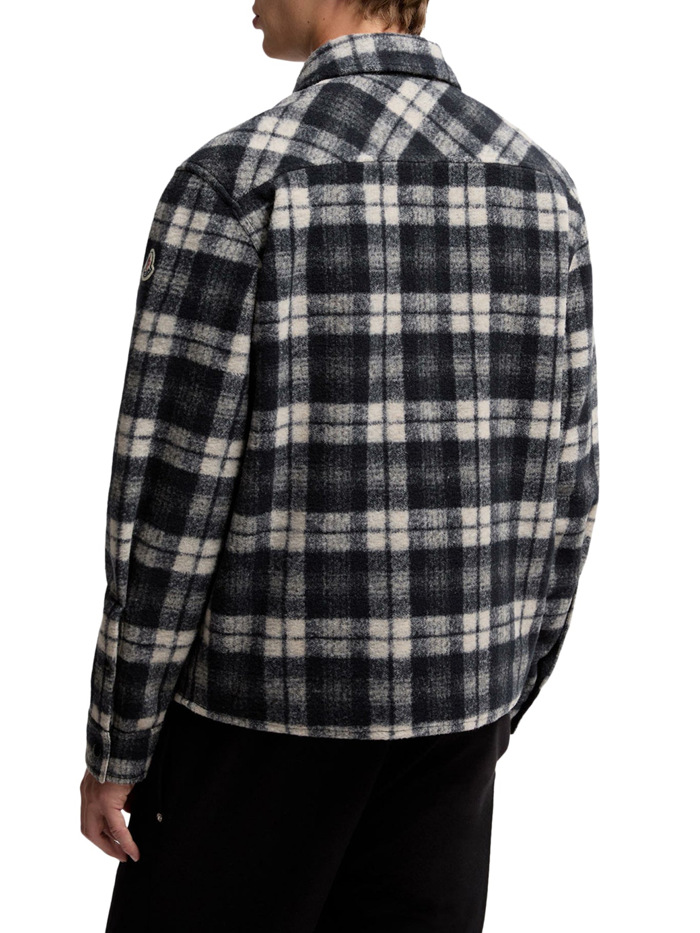 Long-Sleeved Tartan Shirt Moncler – Гарантія оригінальності – збільшений вид