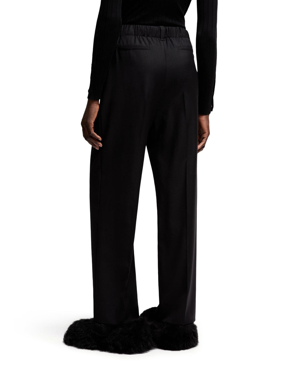 Tailored Wool Gabardine Trousers Moncler – Гарантія оригінальності – збільшений вид