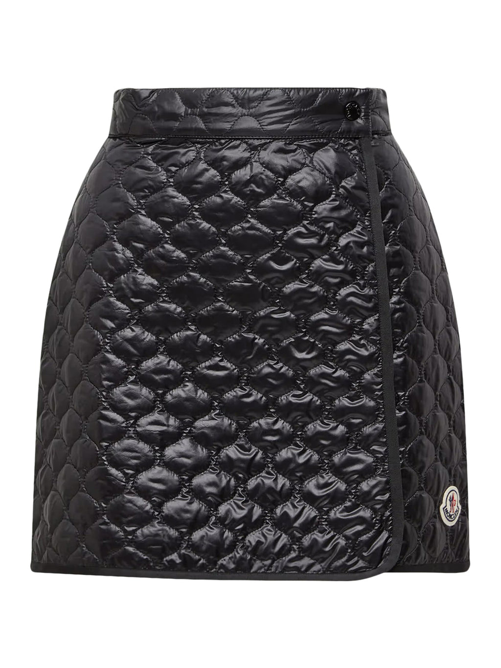 Padded Mini Skirt With Checked Quilting Moncler оригінал – Купити в Україні – боковий вид