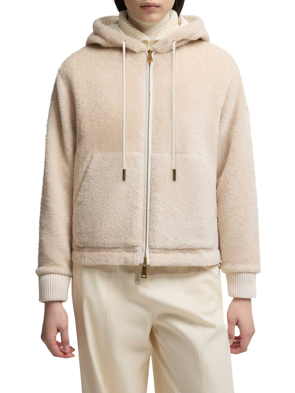 Reversible Padded Hoodie Moncler – Гарантія оригінальності – детальний вид