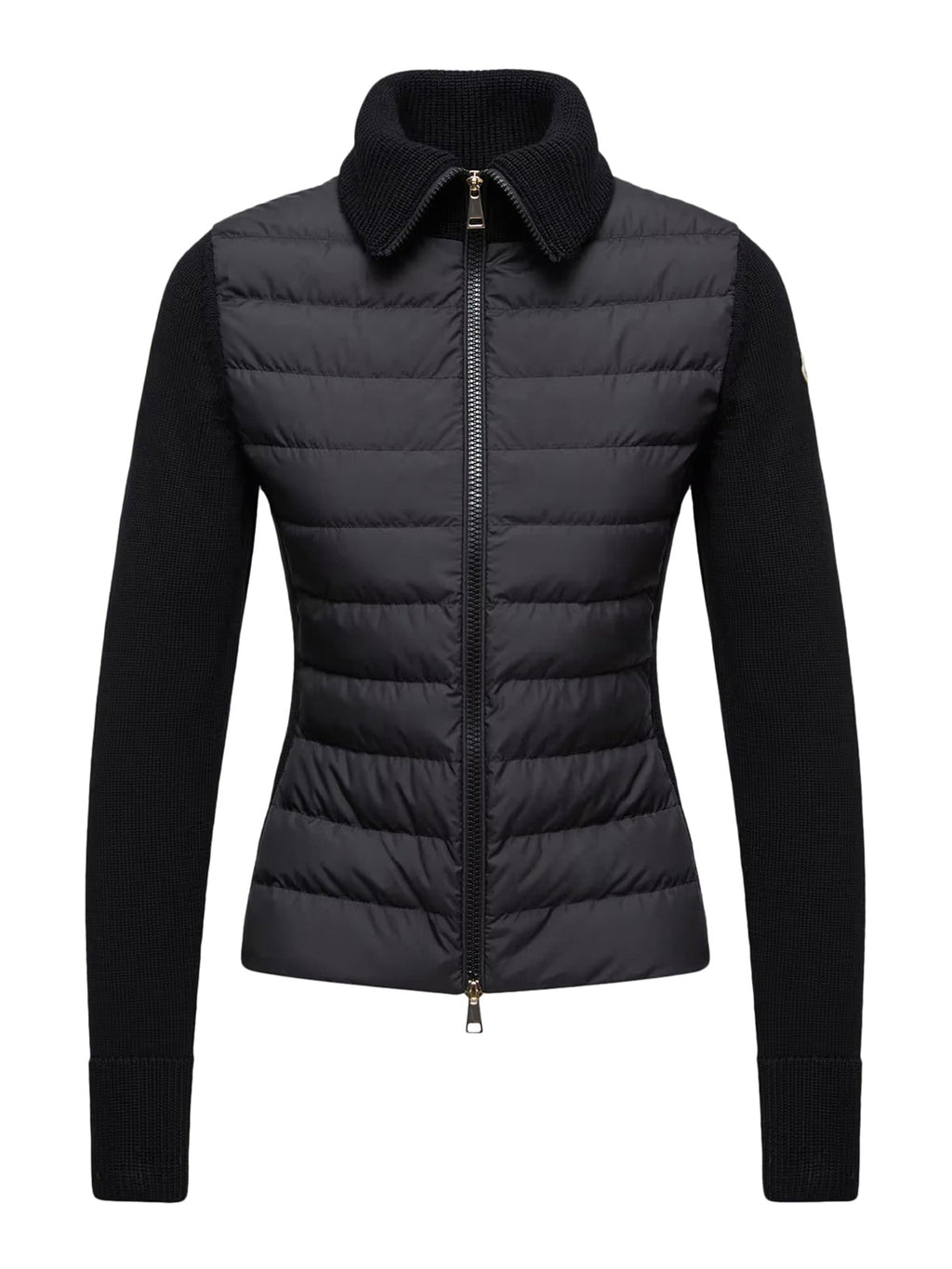 Wool Padded Cardigan With Zip Moncler оригінал – Купити в Україні – боковий вид