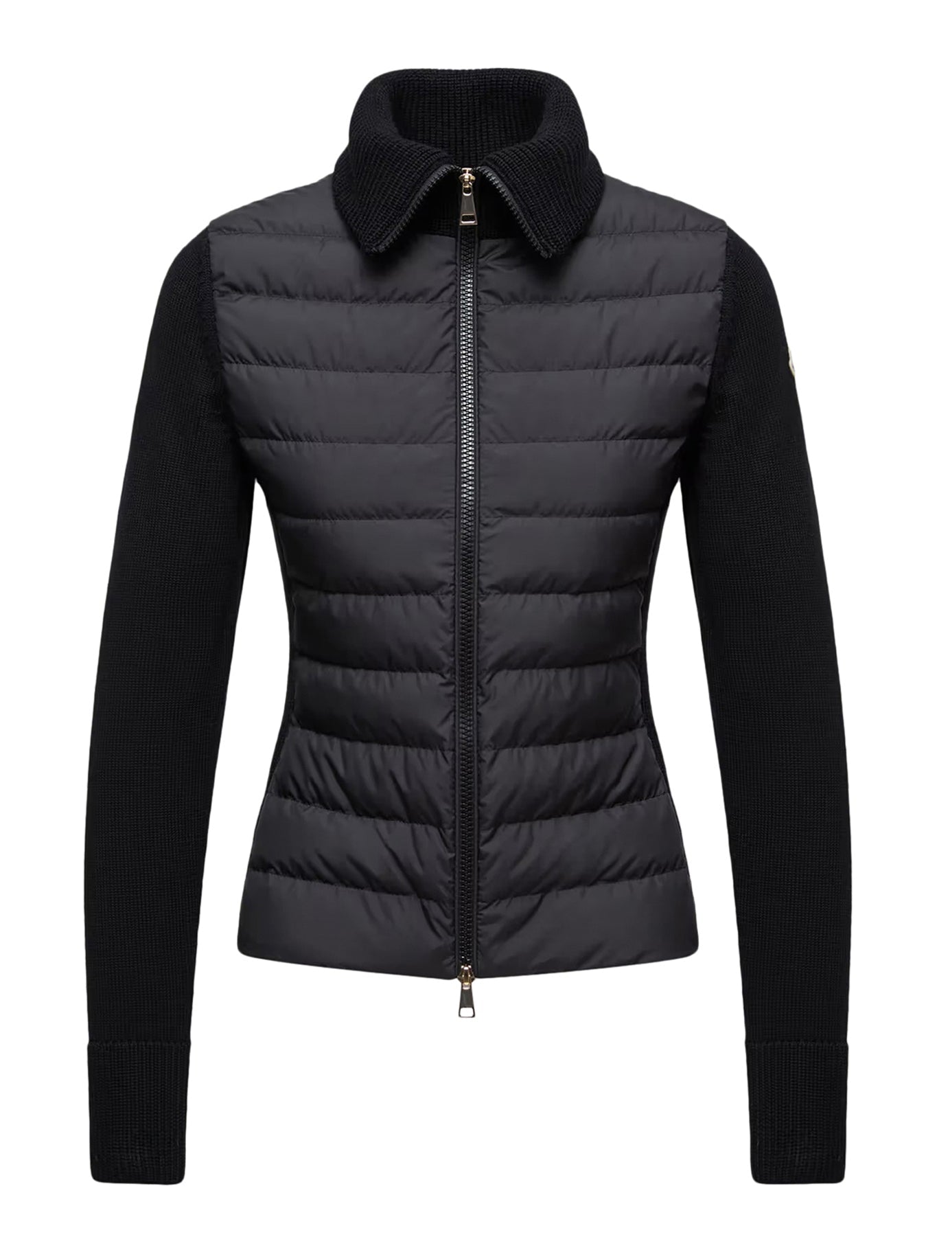 Wool Padded Cardigan With Zip Moncler оригінал – Купити в Україні – боковий вид