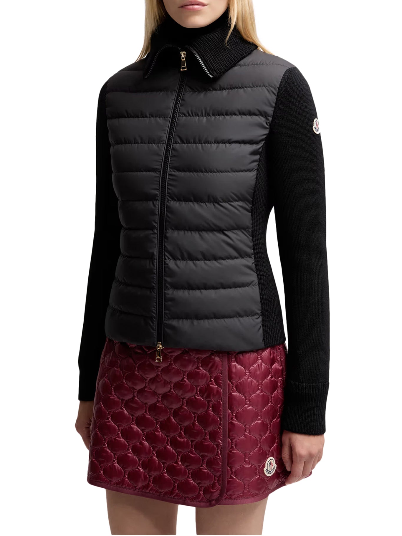 Wool Padded Cardigan With Zip Moncler оригінал – Купити в Україні – детальний вид