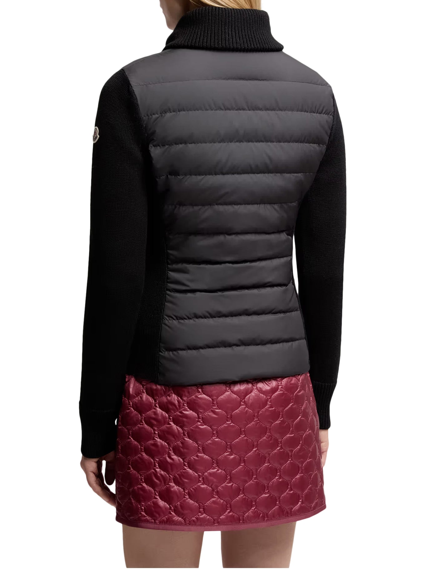 Wool Padded Cardigan With Zip Moncler оригінал – Купити в Україні – збільшений вид