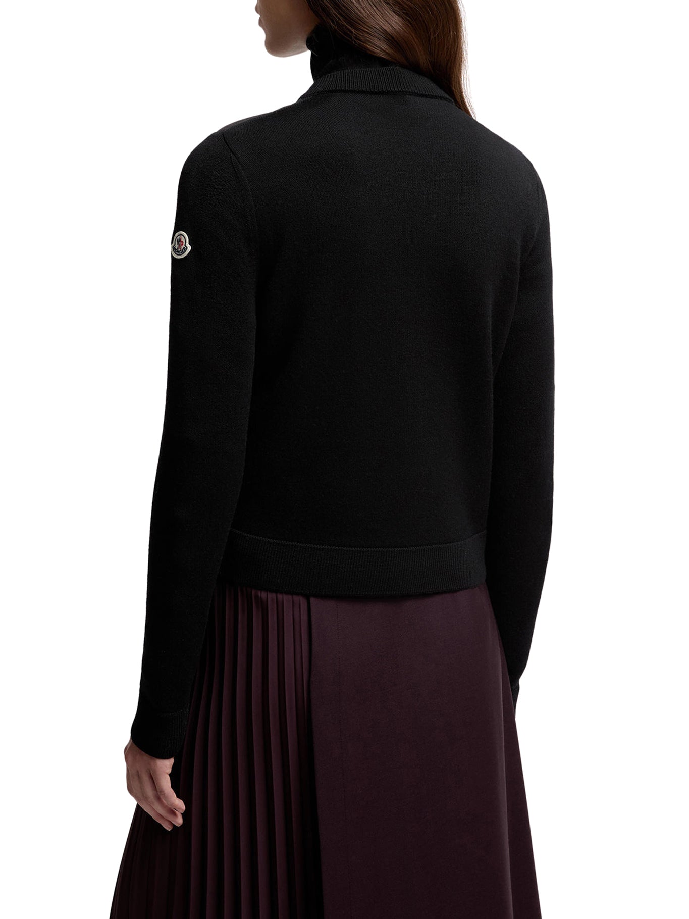 Wool Padded Cardigan With Zip Moncler оригінал – Купити в Україні – збільшений вид