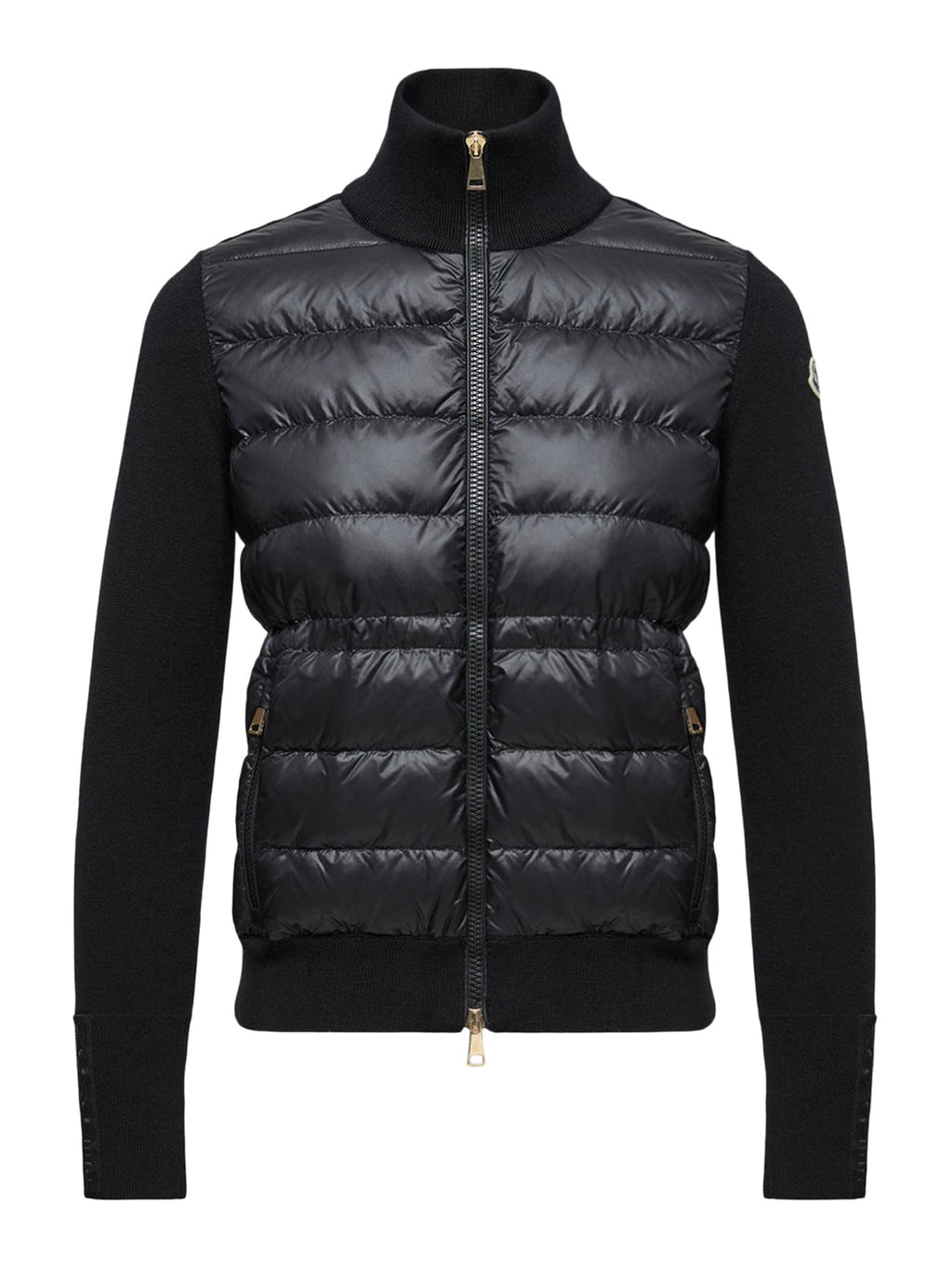 Wool Padded Cardigan With Zip Moncler оригінал – Купити в Україні – боковий вид
