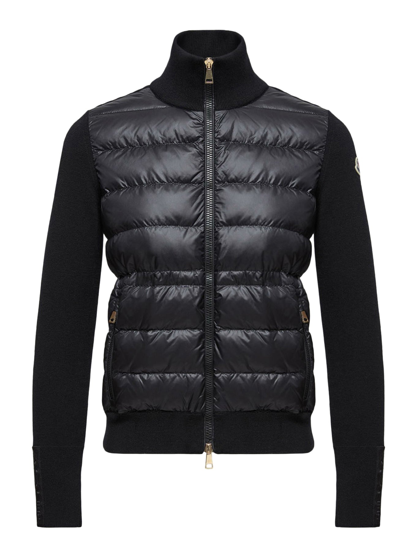 Wool Padded Cardigan With Zip Moncler оригінал – Купити в Україні – боковий вид