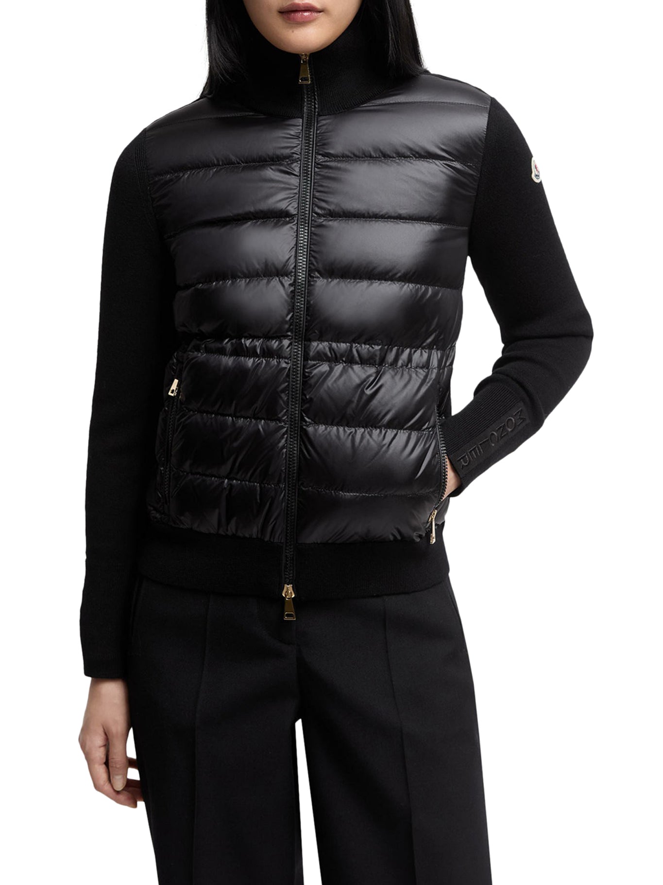 Wool Padded Cardigan With Zip Moncler оригінал – Купити в Україні – детальний вид