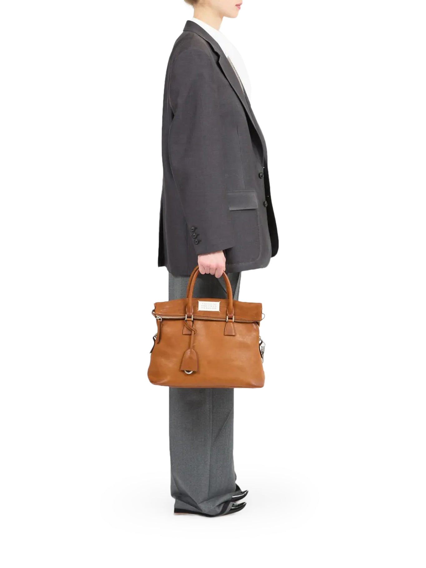 5ac Classique Medium Tote Bag Maison margiela – Гарантія оригінальності – детальний вид