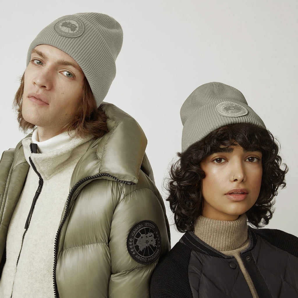 Arctic Disc Rib Toque Garment Dye Beanie Canada goose оригінал – Купити в Україні – вид ззаду