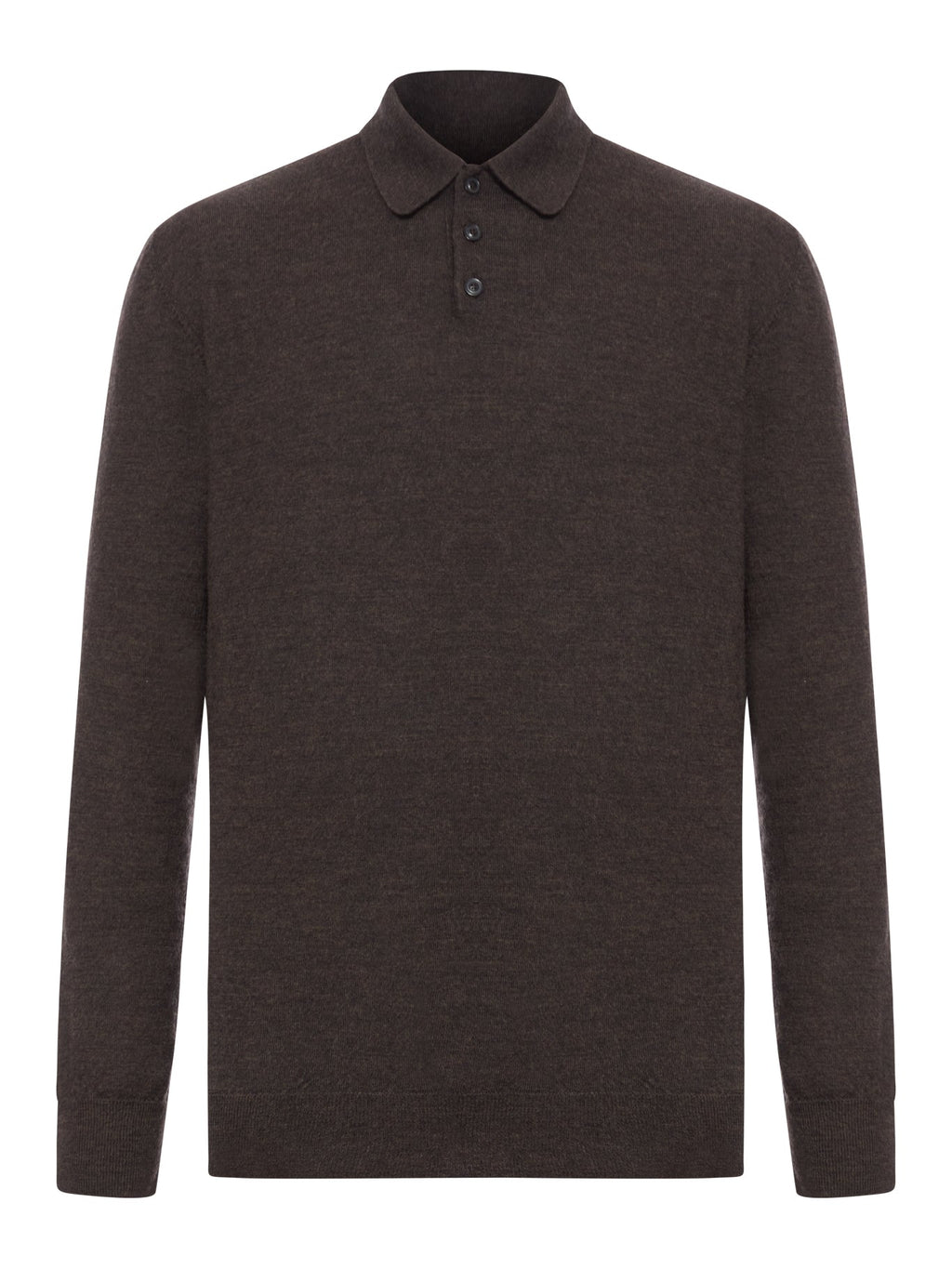 Wool Polo With Elbow Patches Maison margiela – Гарантія оригінальності – боковий вид