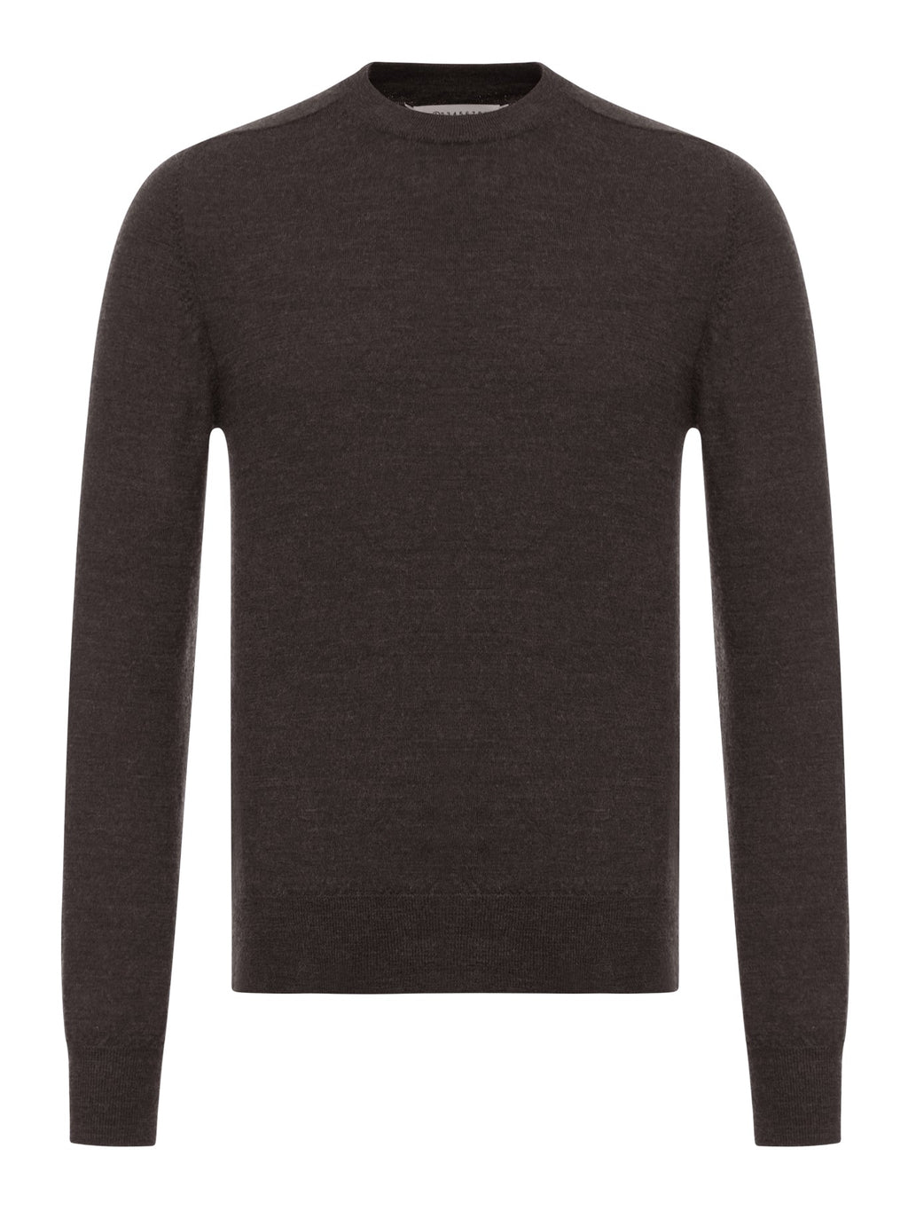 Оригінальна Wool Sweater With Elbow Patches Maison margiela – боковий вид
