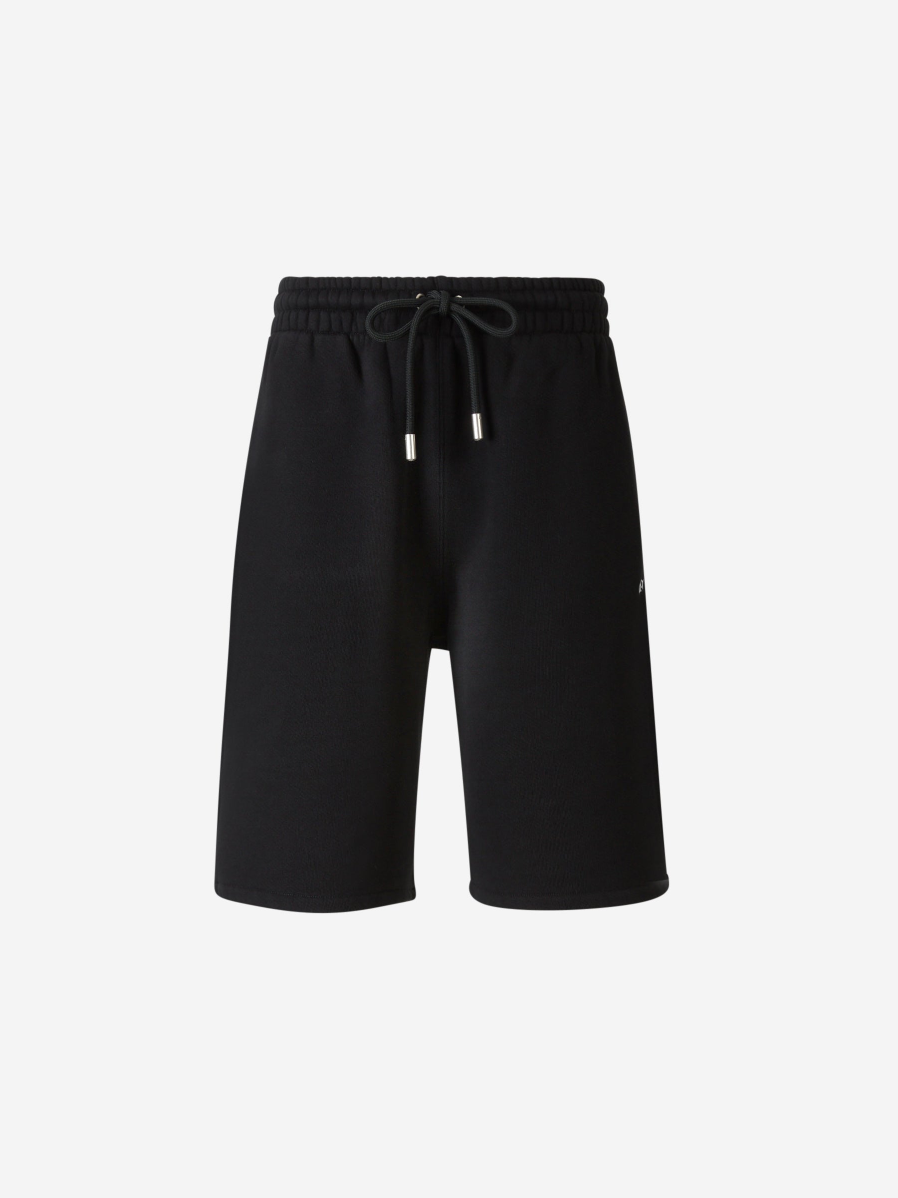 Cotton Logo Bermuda Shorts Off-white оригінал – Купити в Україні – боковий вид