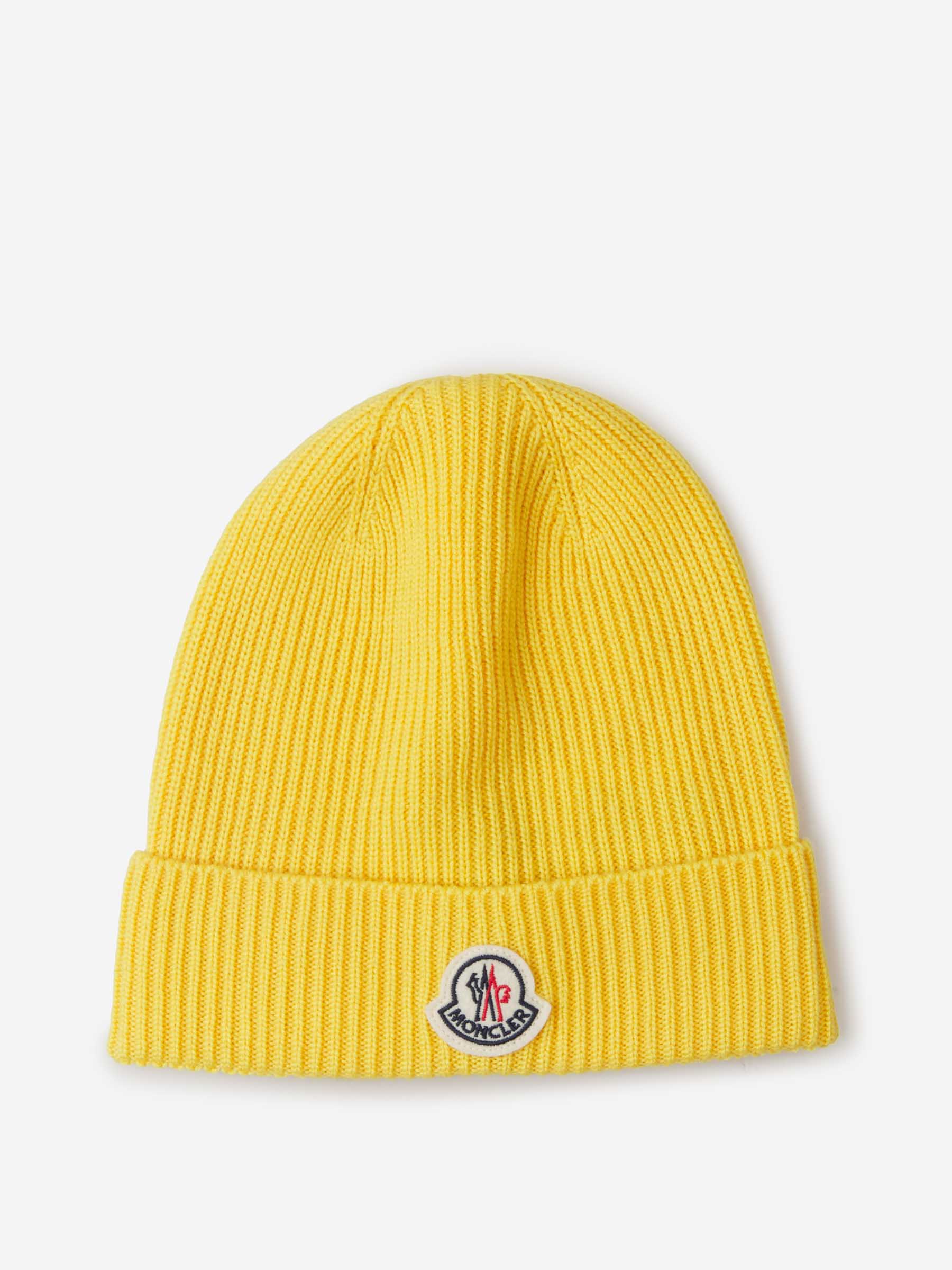 Оригінальна Gorro Parche Lana Moncler – боковий вид - MONCLER