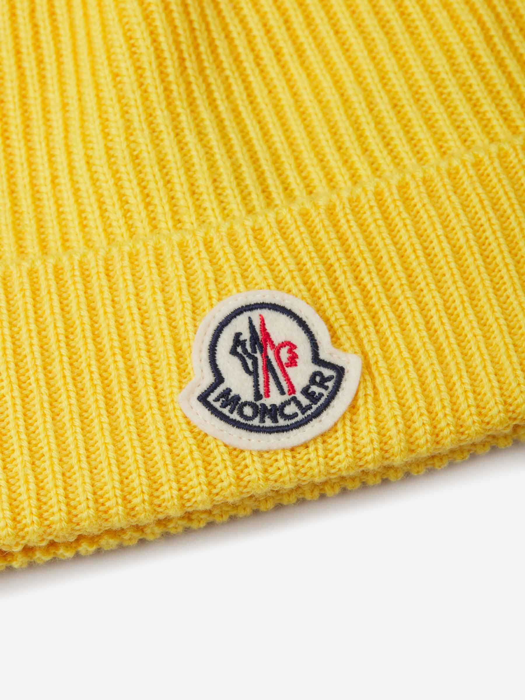 Оригінальна Gorro Parche Lana Moncler – детальний вид