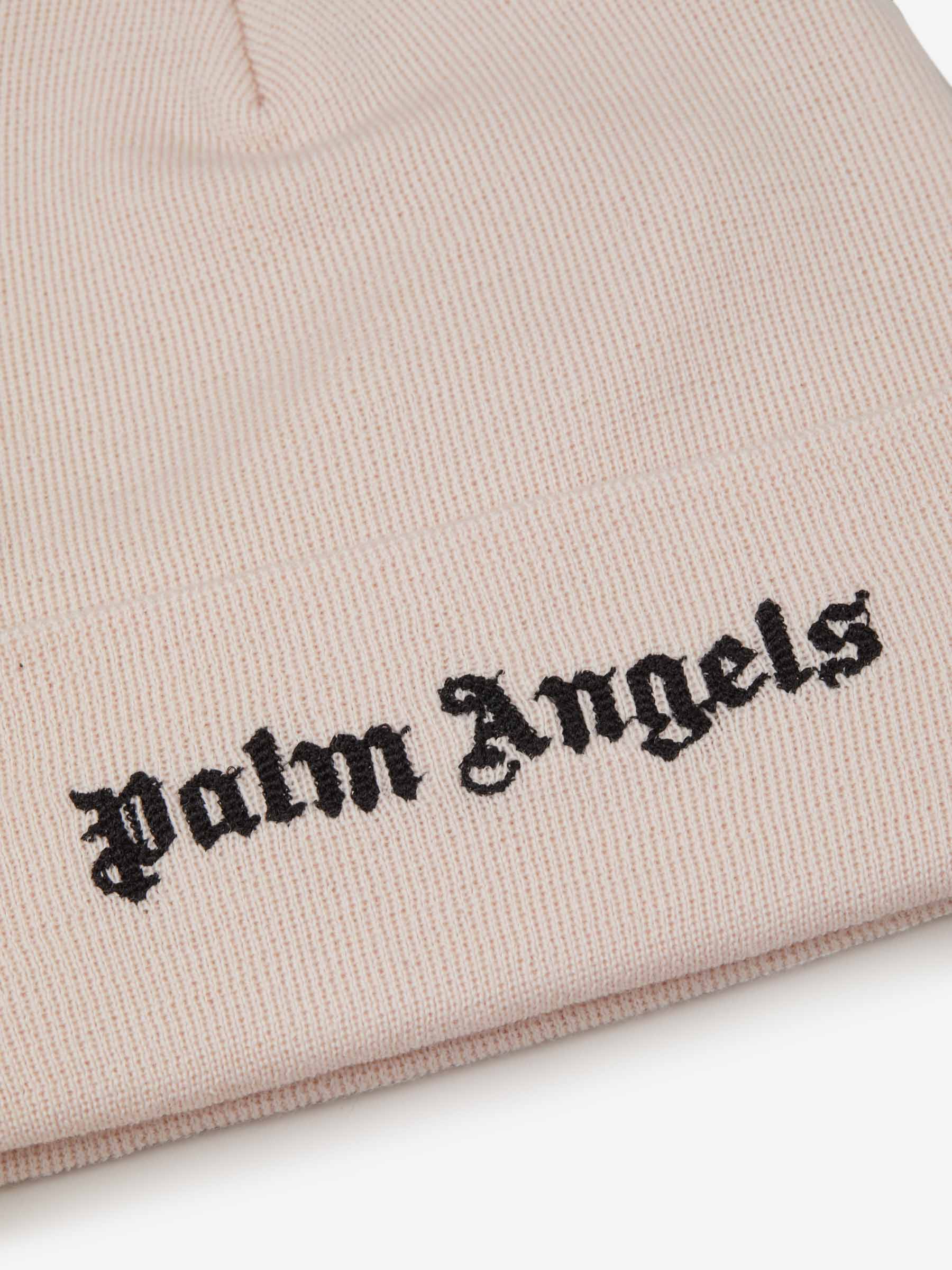 Оригінальна Embroidered Logo Beanie Palm angels – вид ззаду
