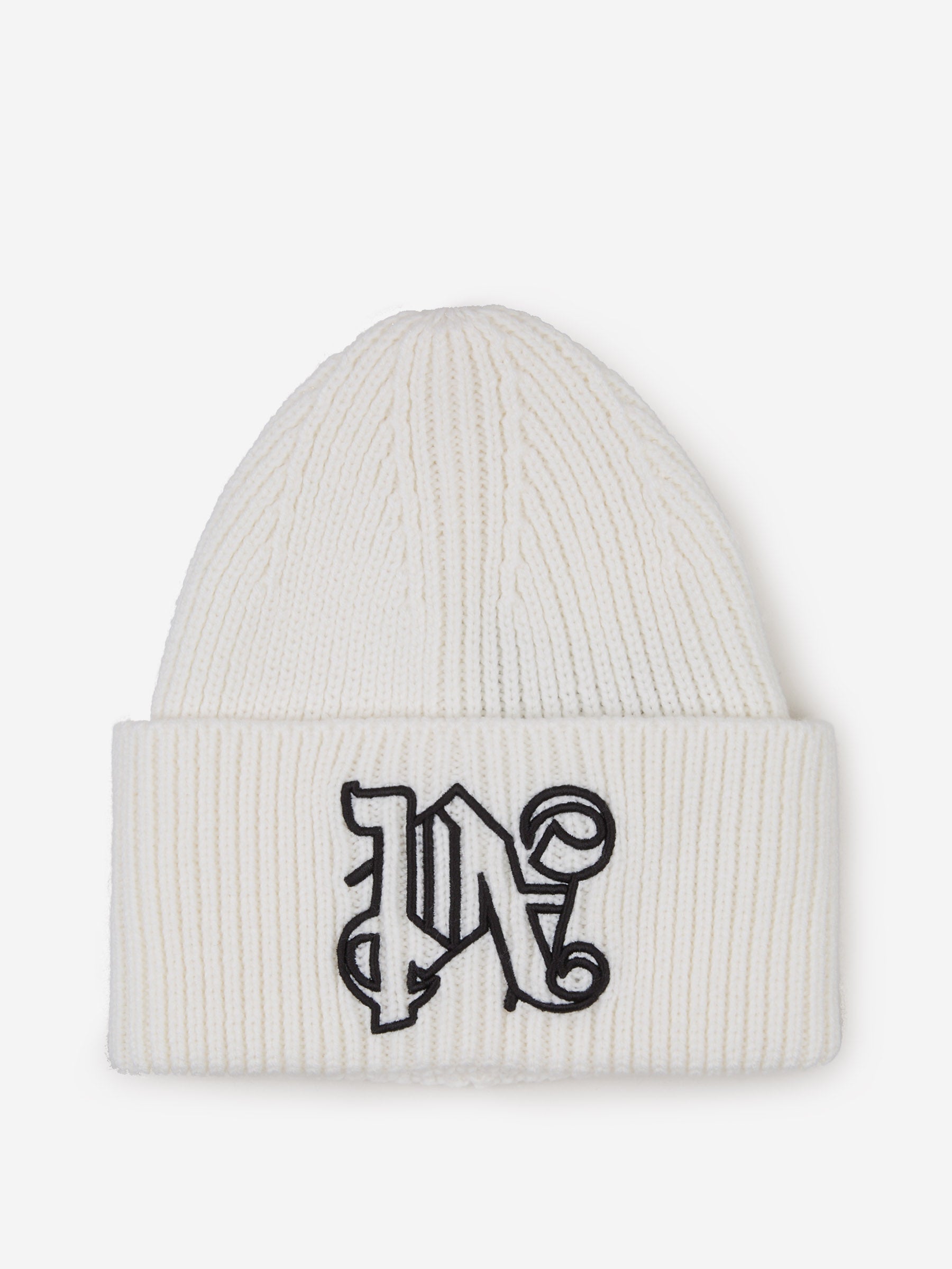 Оригінальна Embroidered Logo Beanie Palm angels – боковий вид