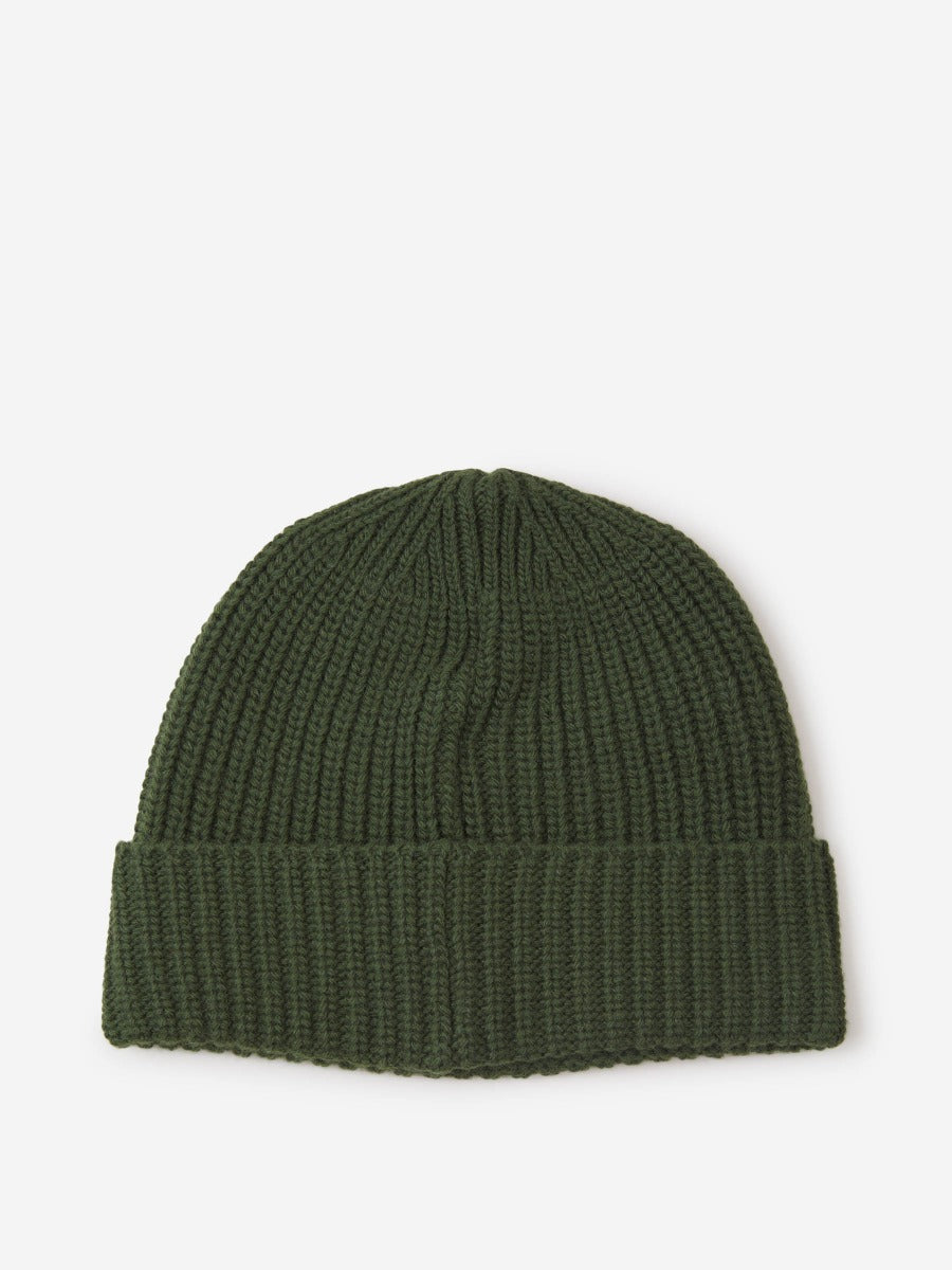 Wool Knit Beanie Stone island оригінал – Купити в Україні – вид ззаду