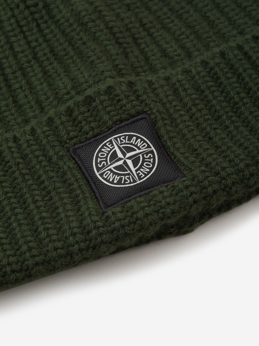 Wool Knit Beanie Stone island оригінал – Купити в Україні – детальний вид
