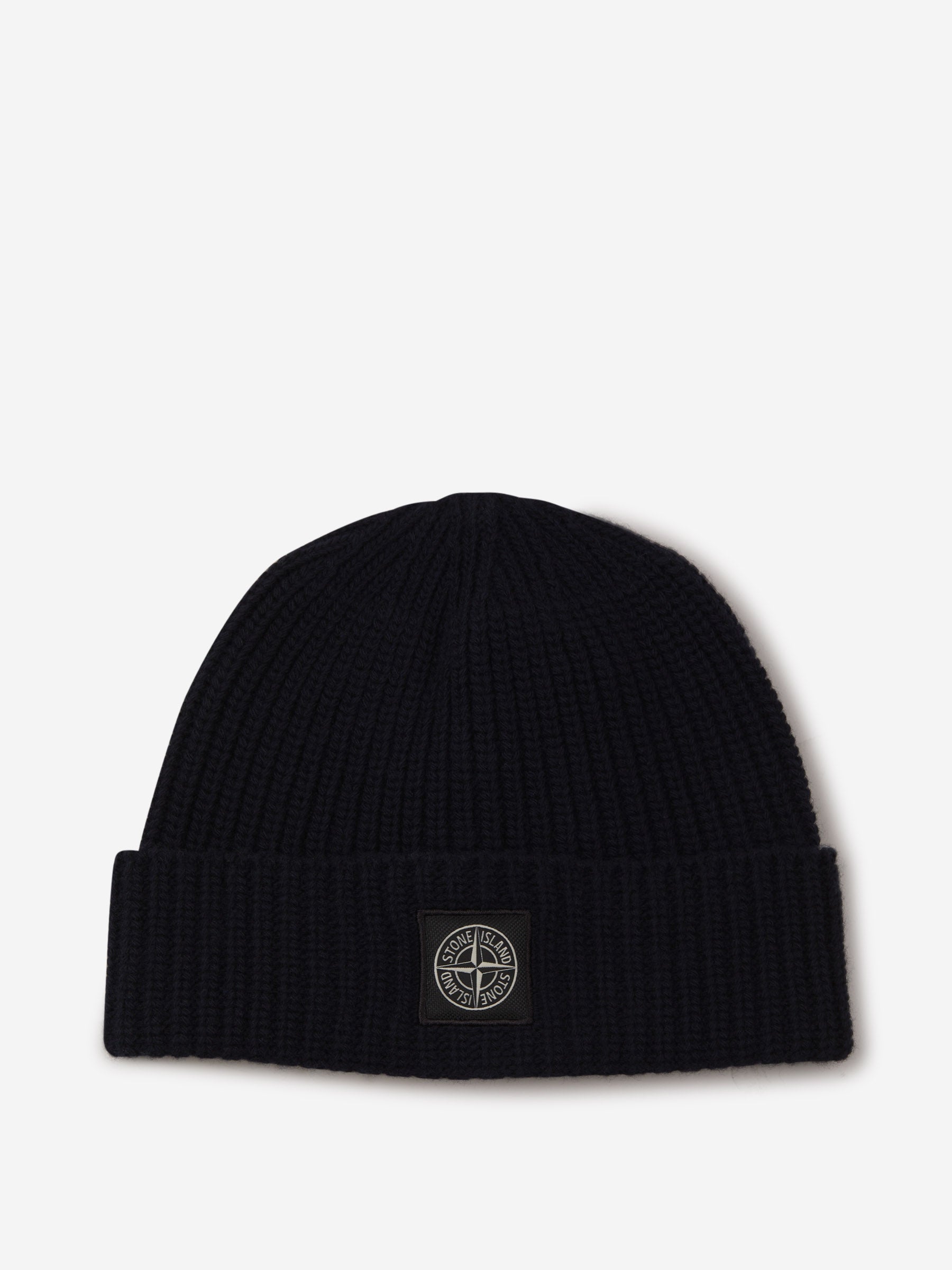 Wool Knit Beanie Stone island оригінал – Купити в Україні – боковий вид