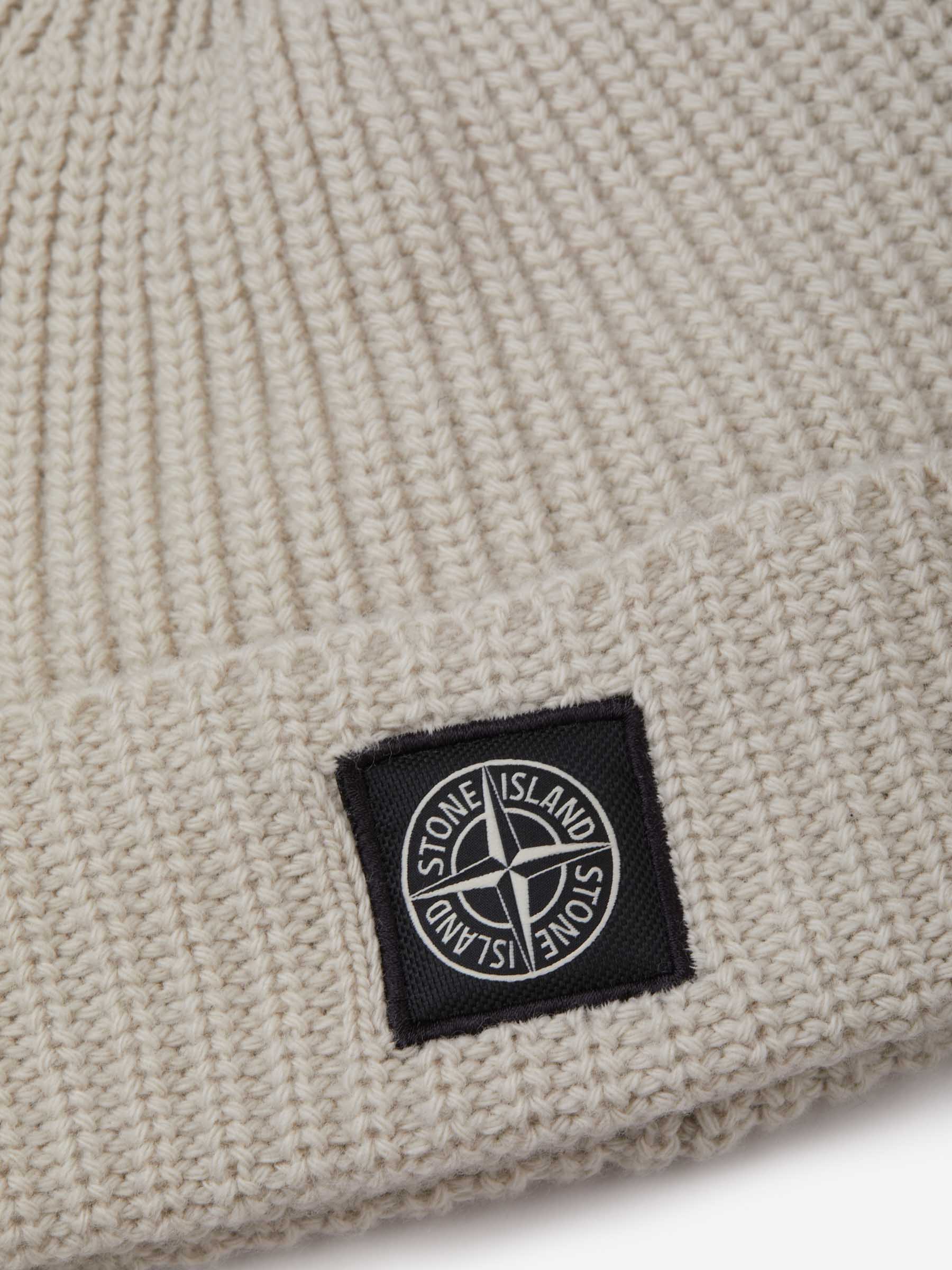 Wool Knit Beanie Stone island оригінал – Купити в Україні – детальний вид