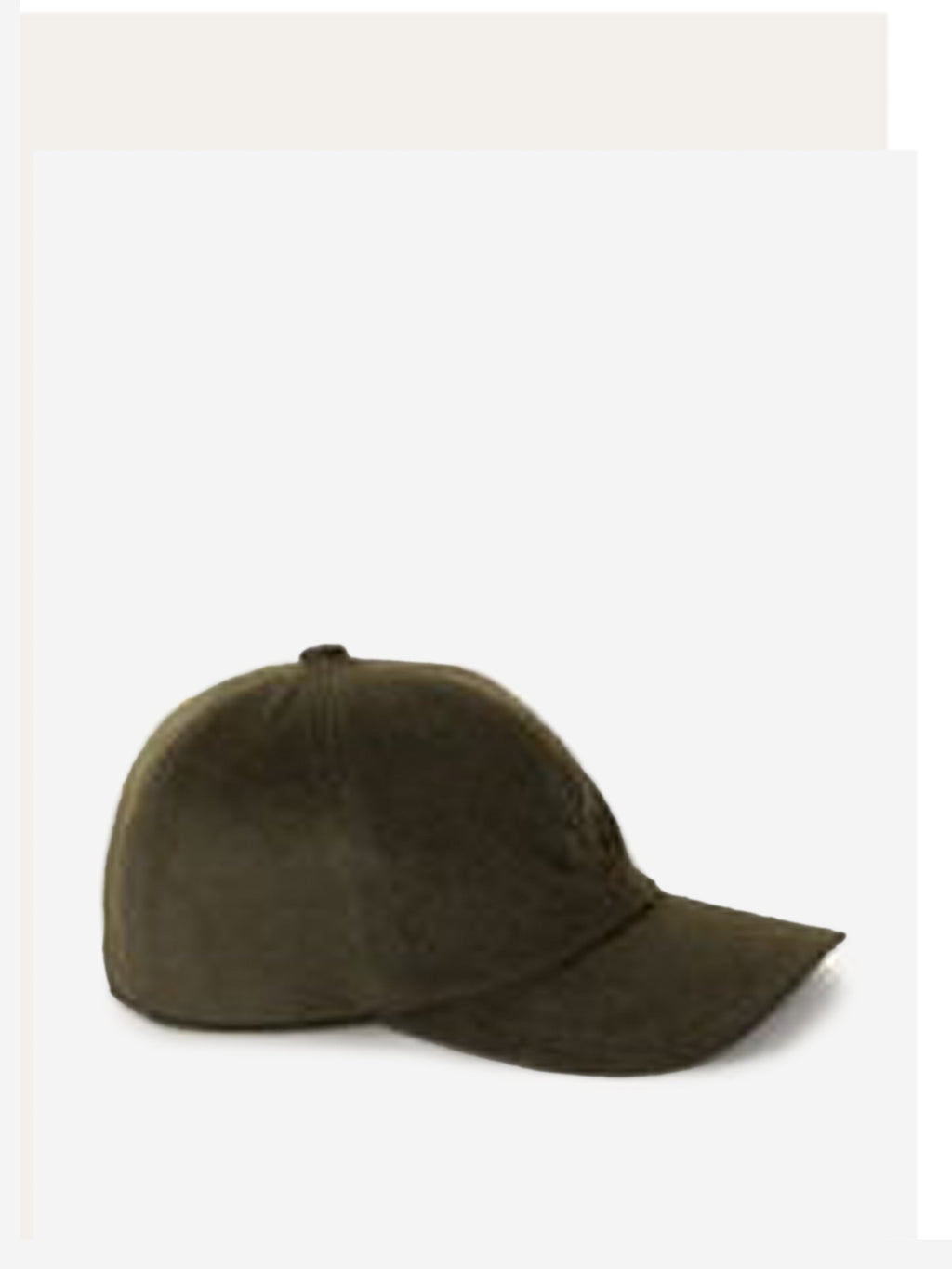 Cashmere Baseball Cap Loro piana оригінал – Купити в Україні – боковий вид