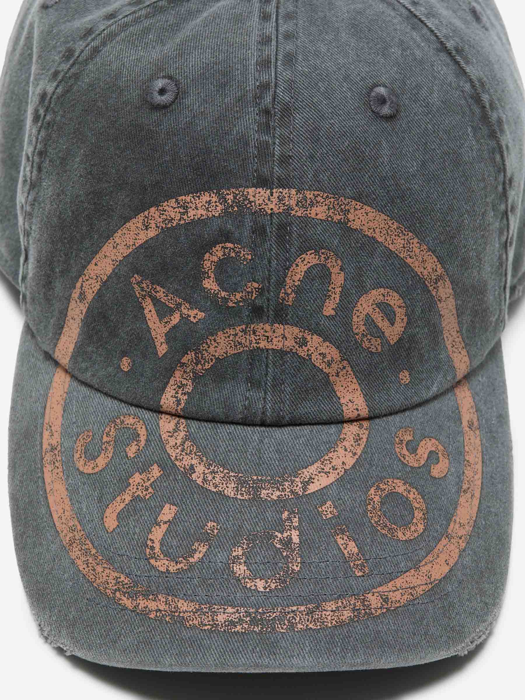 Оригінальна Cotton Logo Cap Acne studios – детальний вид