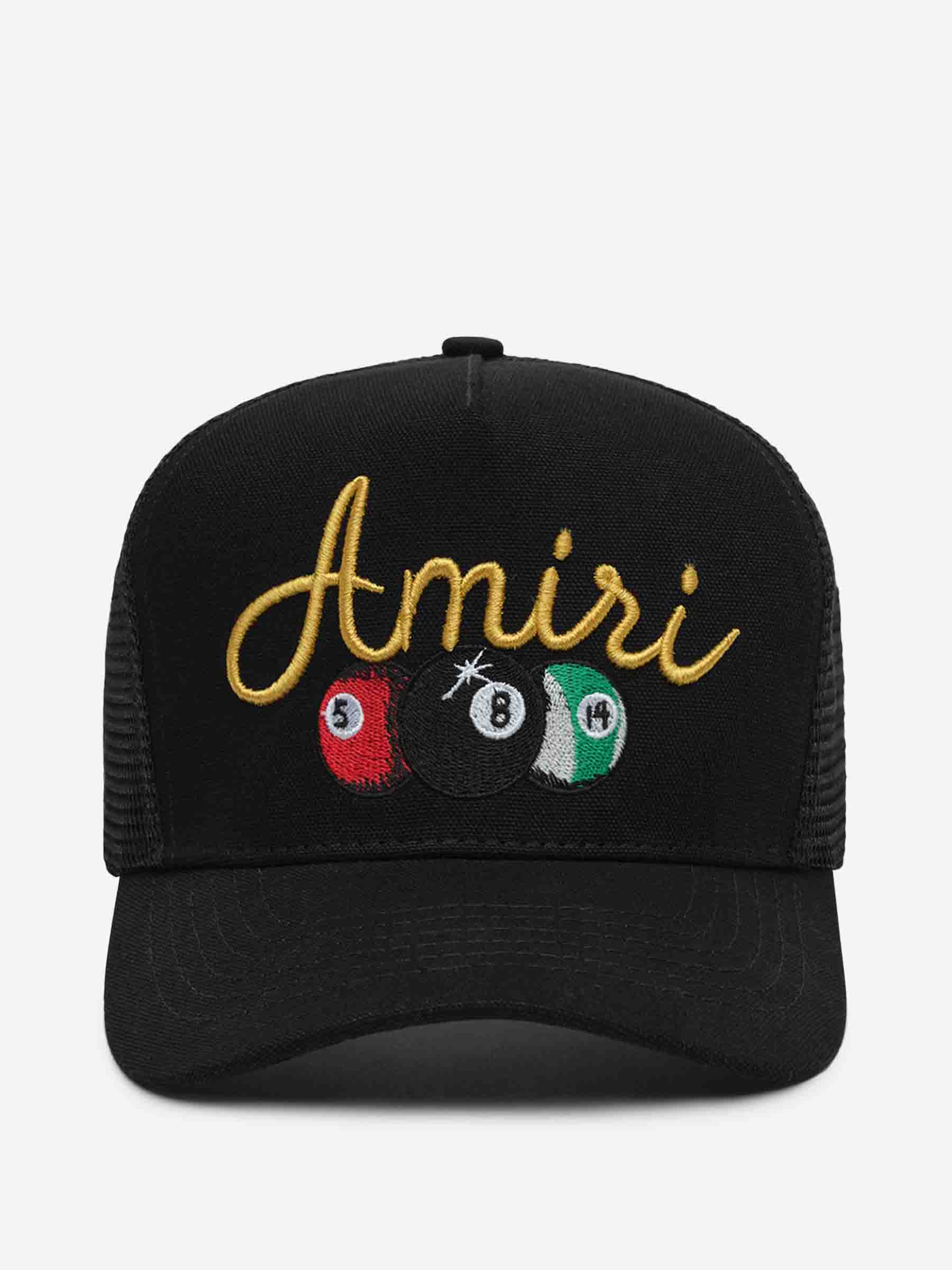 Billiards Trucker Cap Amiri оригінал – Купити в Україні – боковий вид