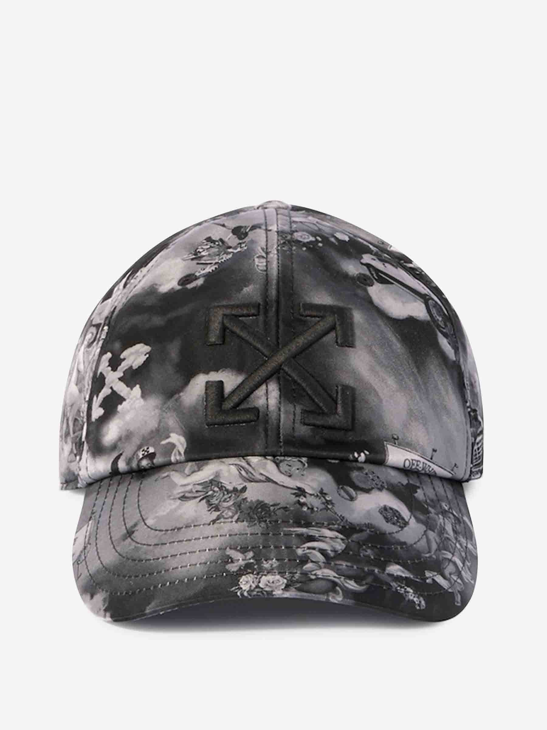 Fresco Baseball Cap Off-white – Гарантія оригінальності – боковий вид