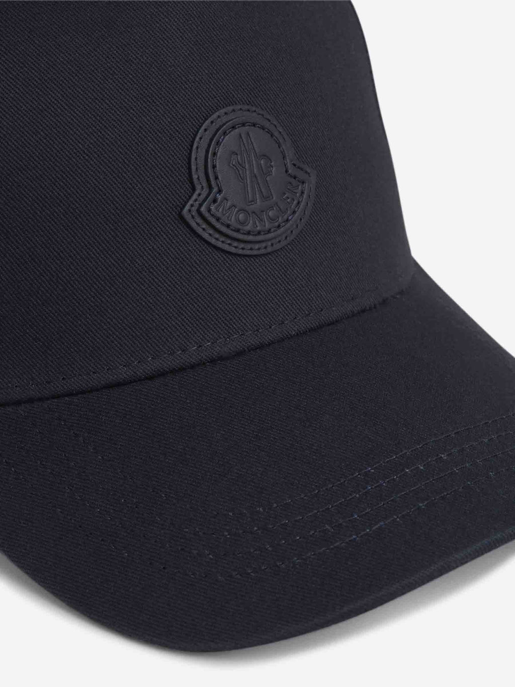 Cotton Baseball Cap Moncler – Гарантія оригінальності – збільшений вид