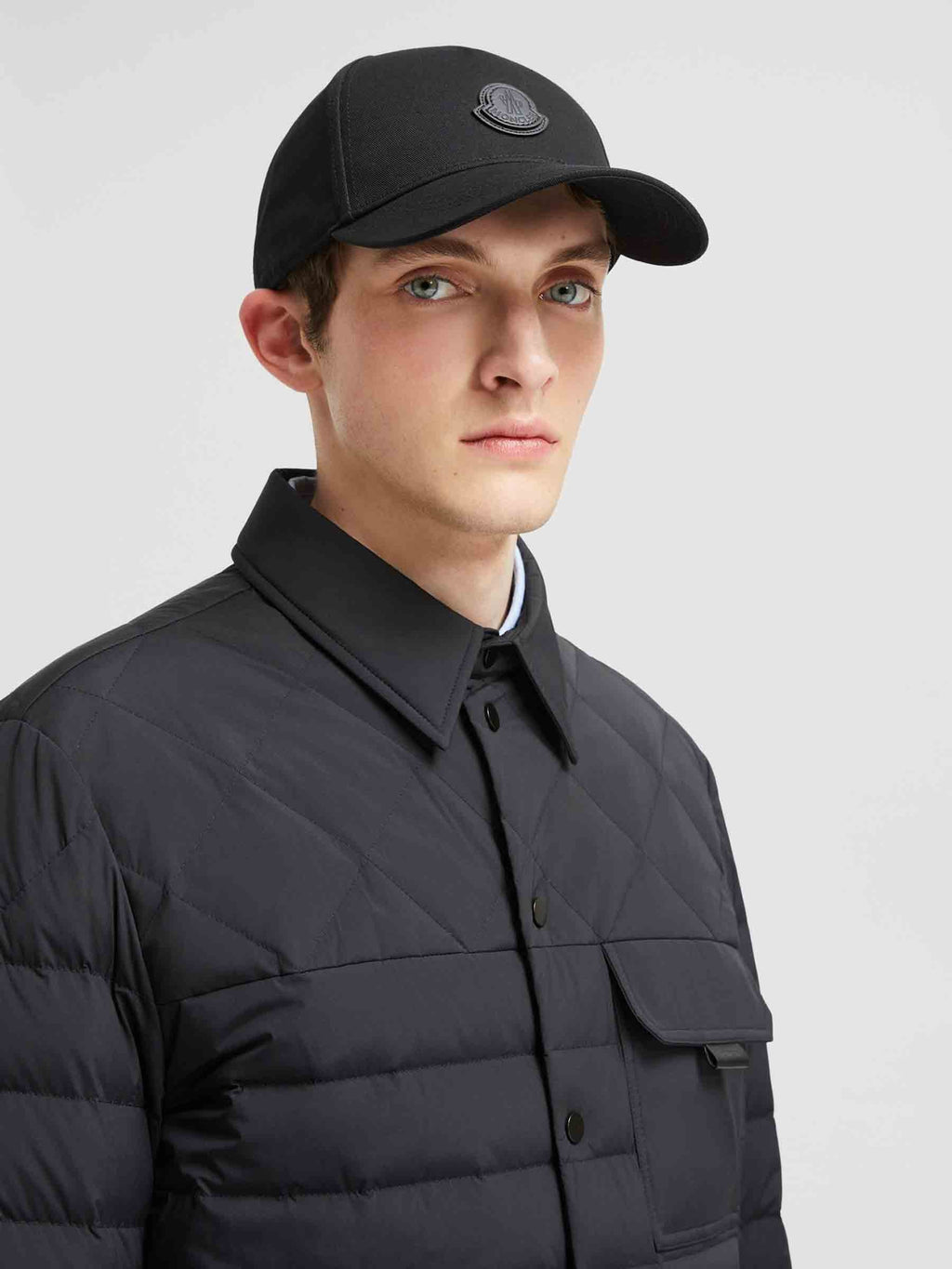 Cotton Baseball Cap Moncler – Гарантія оригінальності – вид ззаду