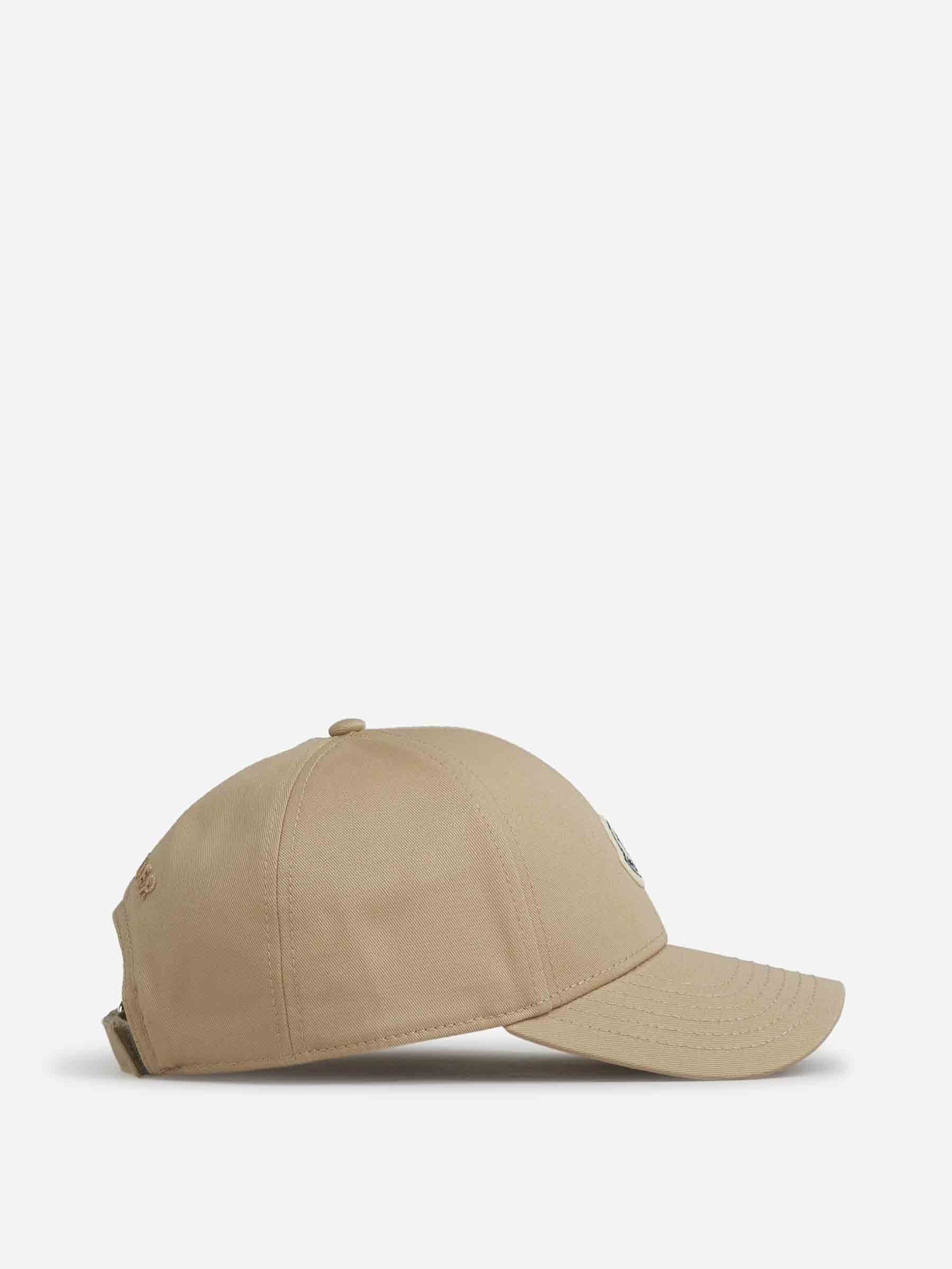 Cotton Baseball Cap Moncler – Гарантія оригінальності – детальний вид