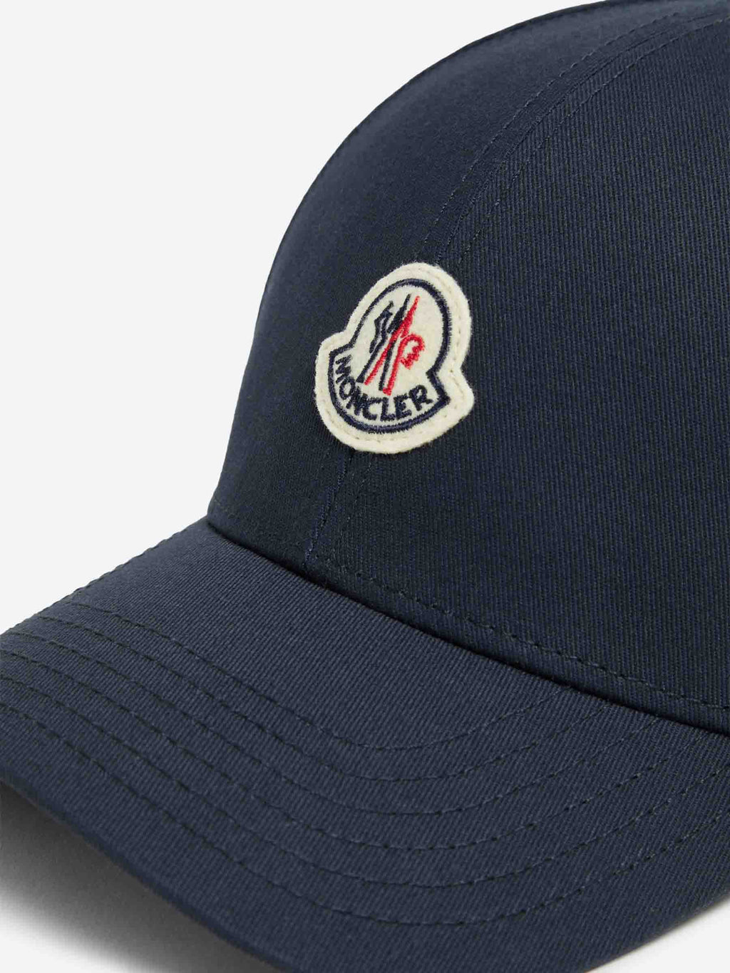 Cotton Baseball Cap Moncler – Гарантія оригінальності – збільшений вид